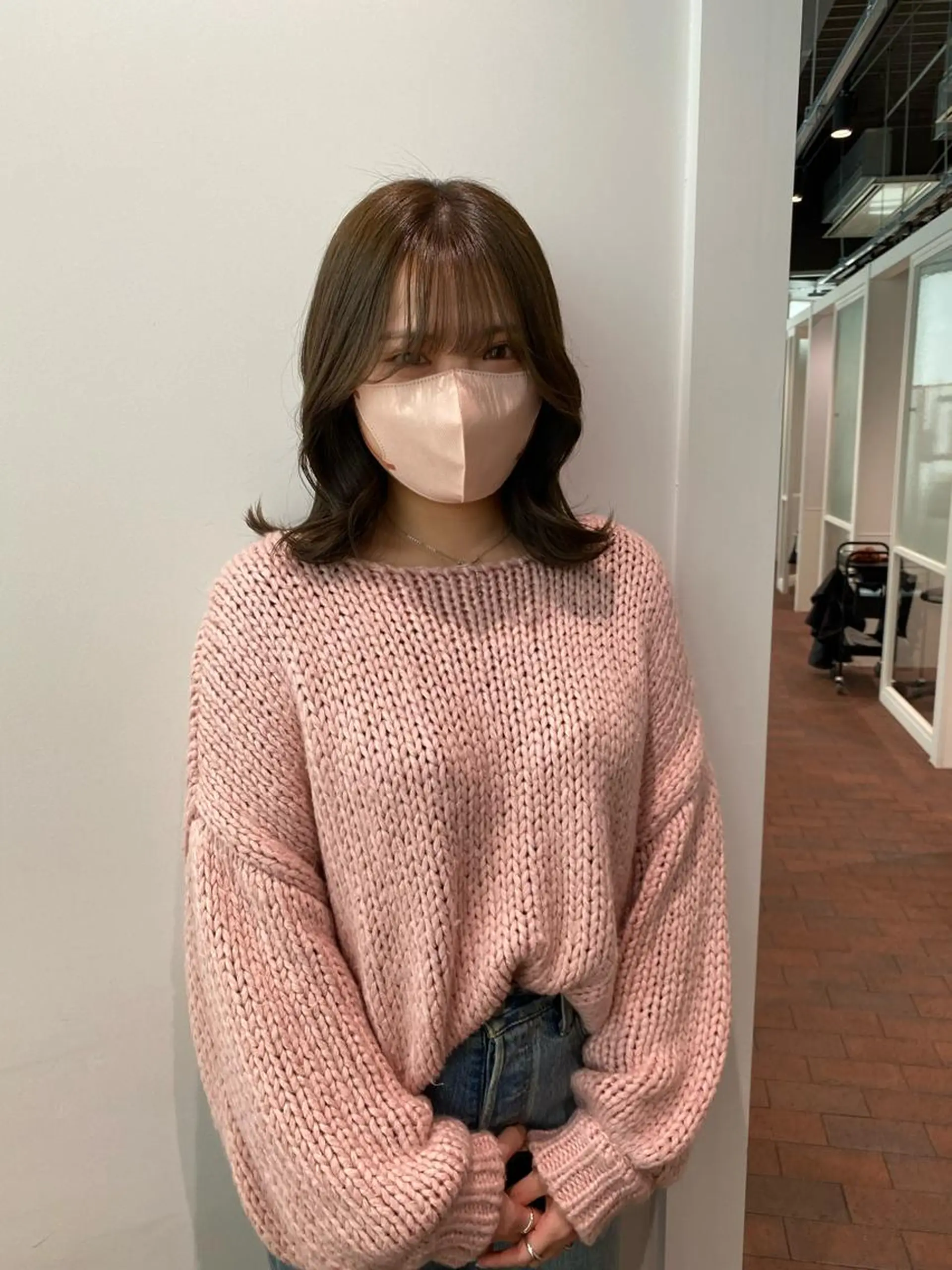 ミディアム カラー CURIO/南船場 /RIN💈🍎のヘアスタイル