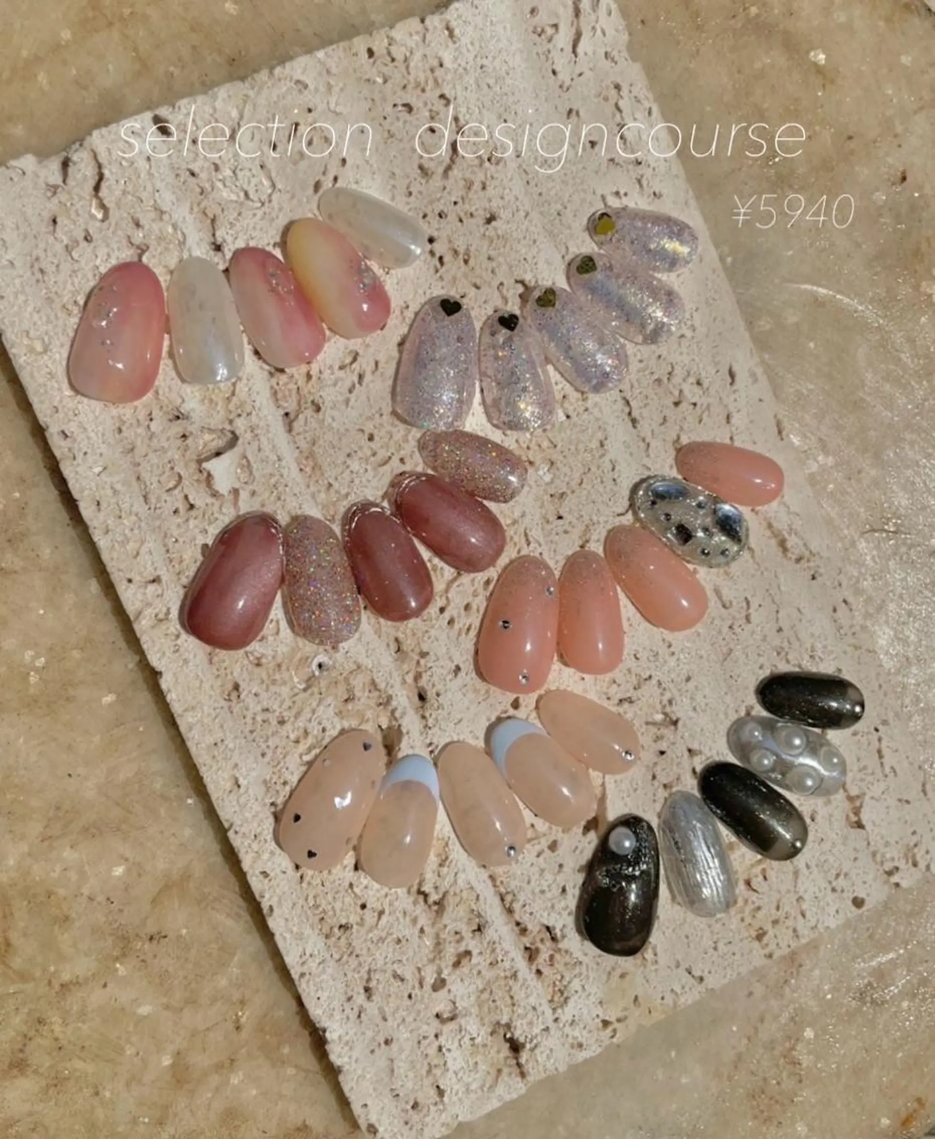 ネイル アートネイル ハンドネイル nailsalon eluaのネイルデザイン