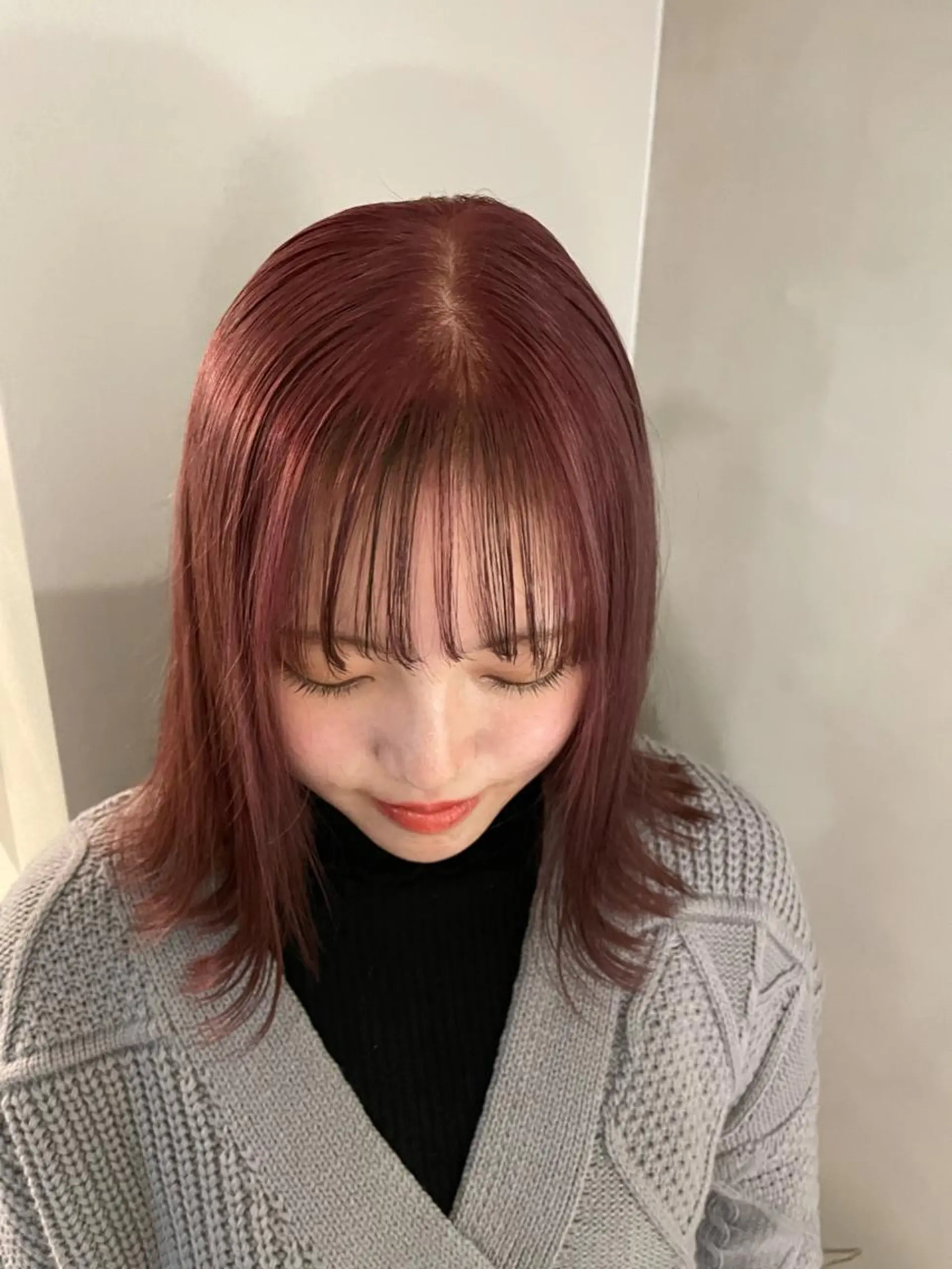 カラー ベージュカラー ブリーチ ピンクカラー ピンクベージュ ヘアカラー トリートメント ミルクティーベージュ ブリーチ🖤サヤカのヘアスタイル