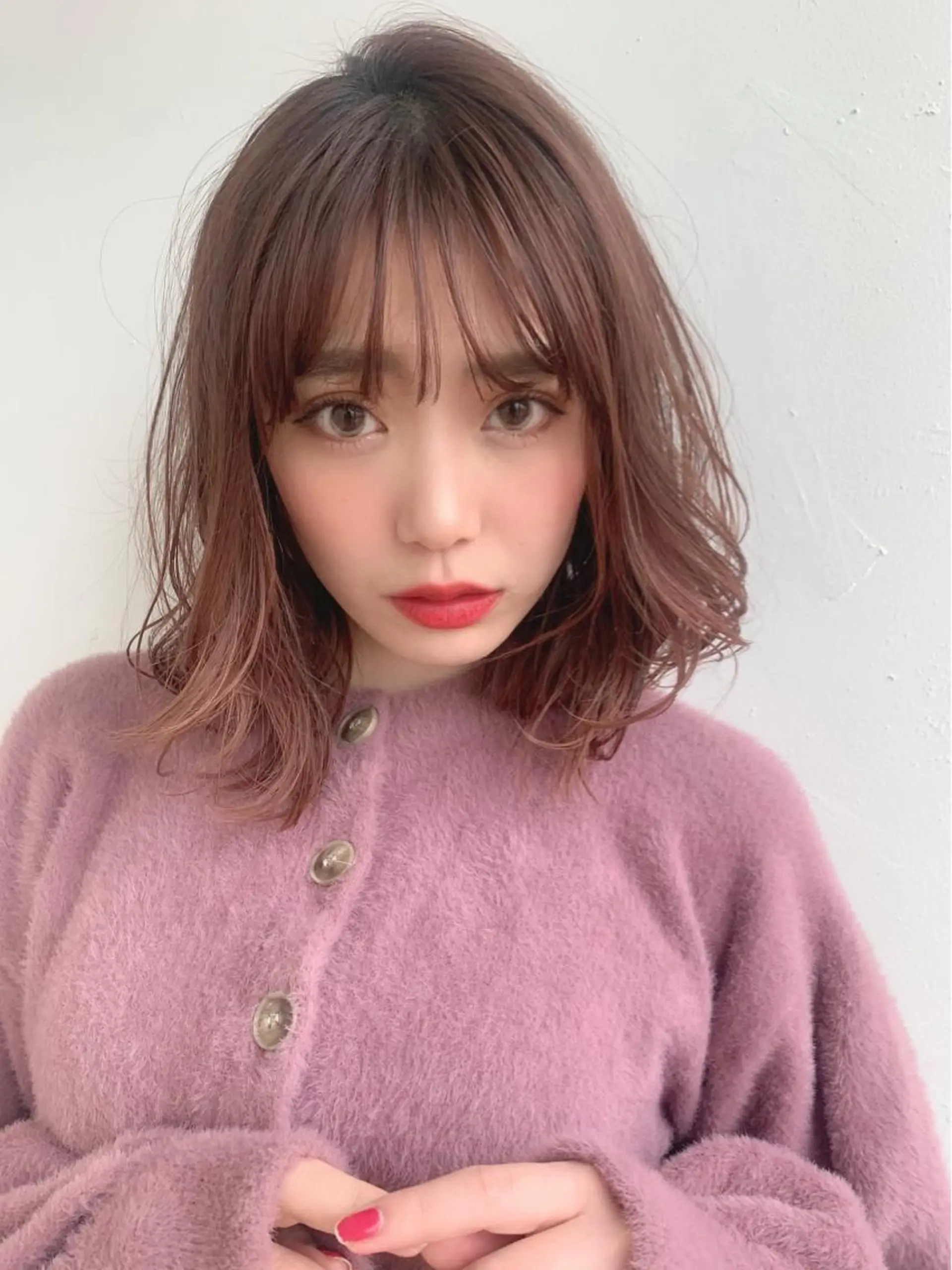 ミディアム 中園 祥吾のヘアスタイル