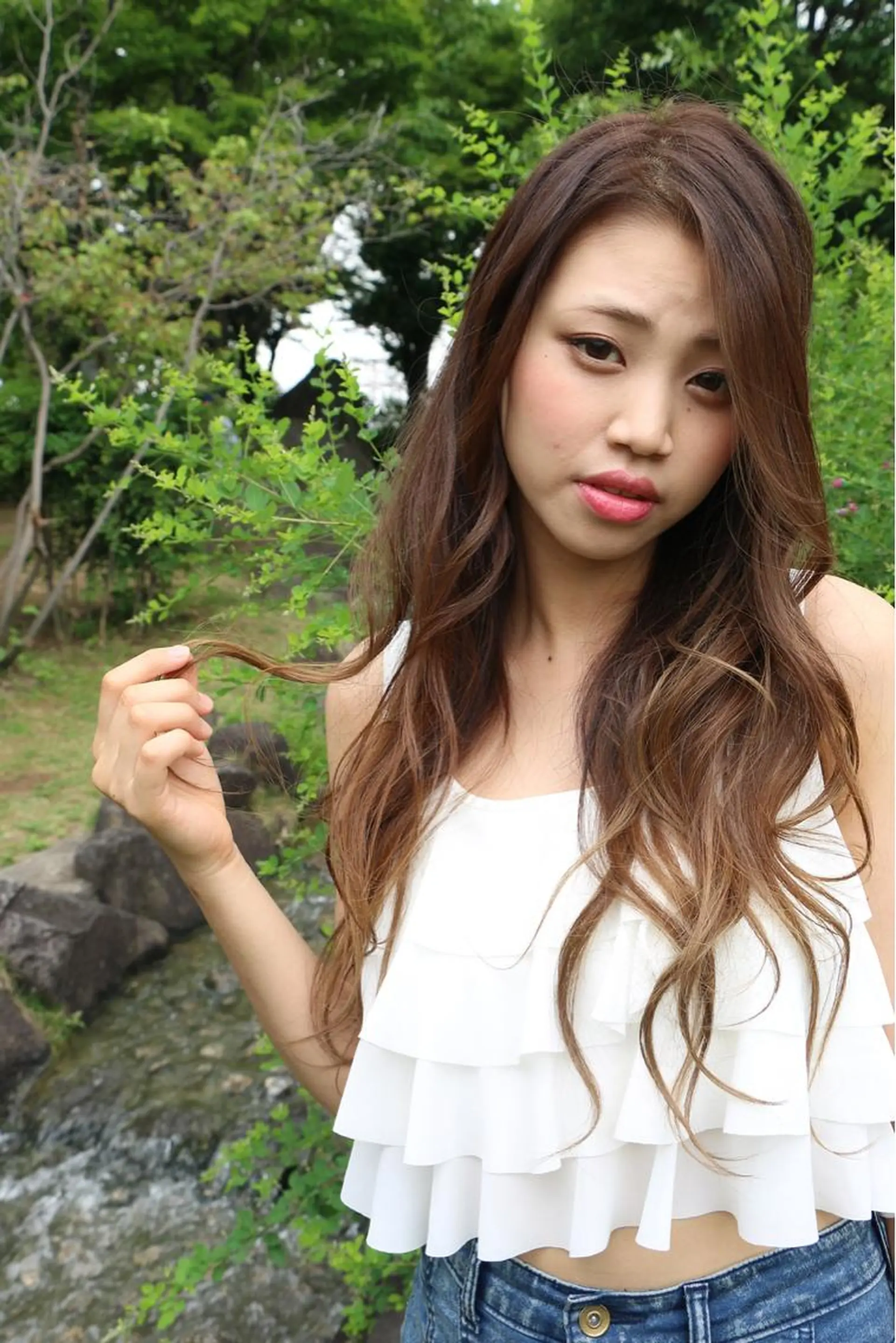 ロング カラー パーマ マツエク・マツパ 黒木 健悟のヘアスタイル