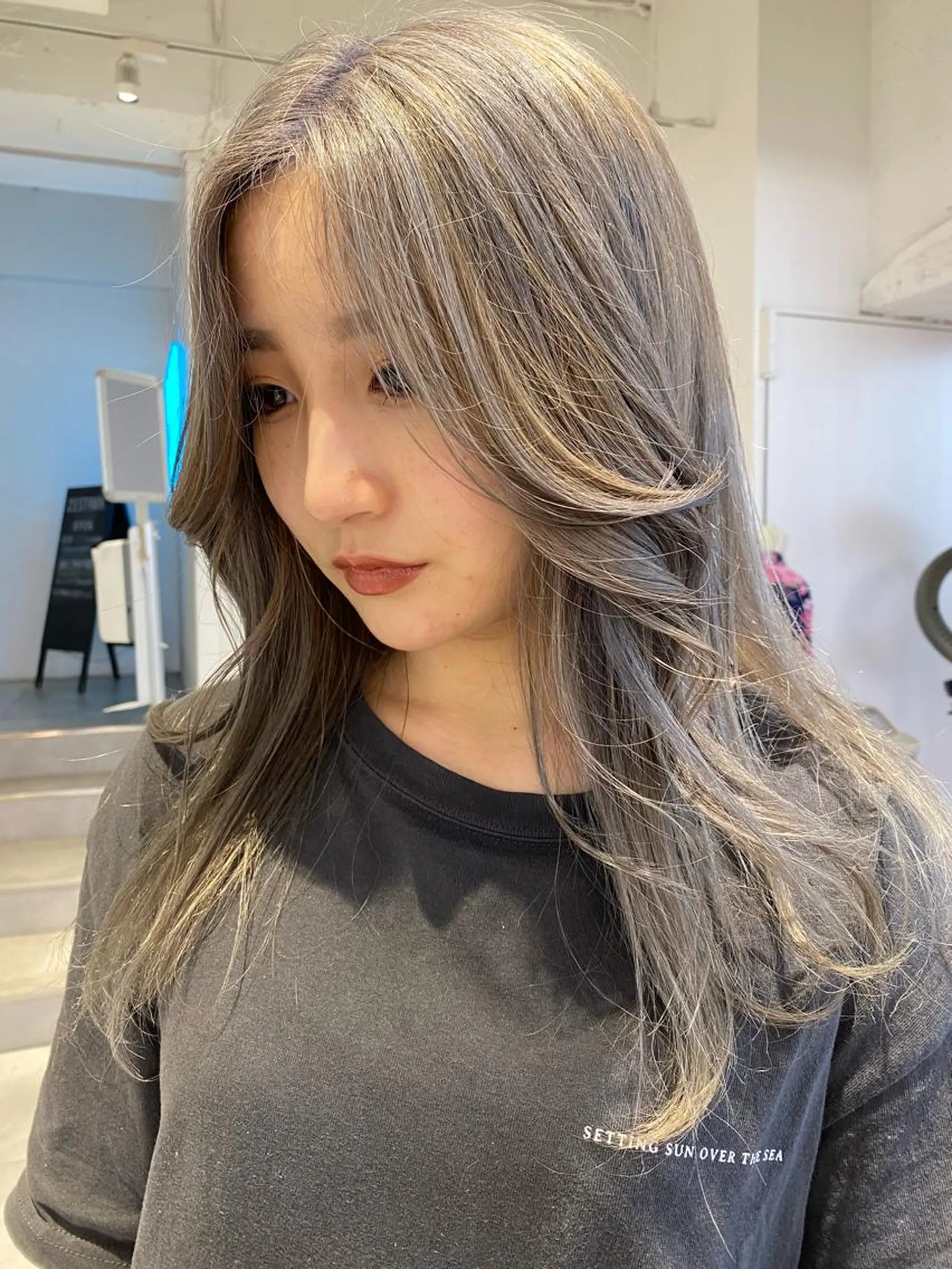 カラー 酸性ストレート・ メンズ  三原 楊子のヘアスタイル