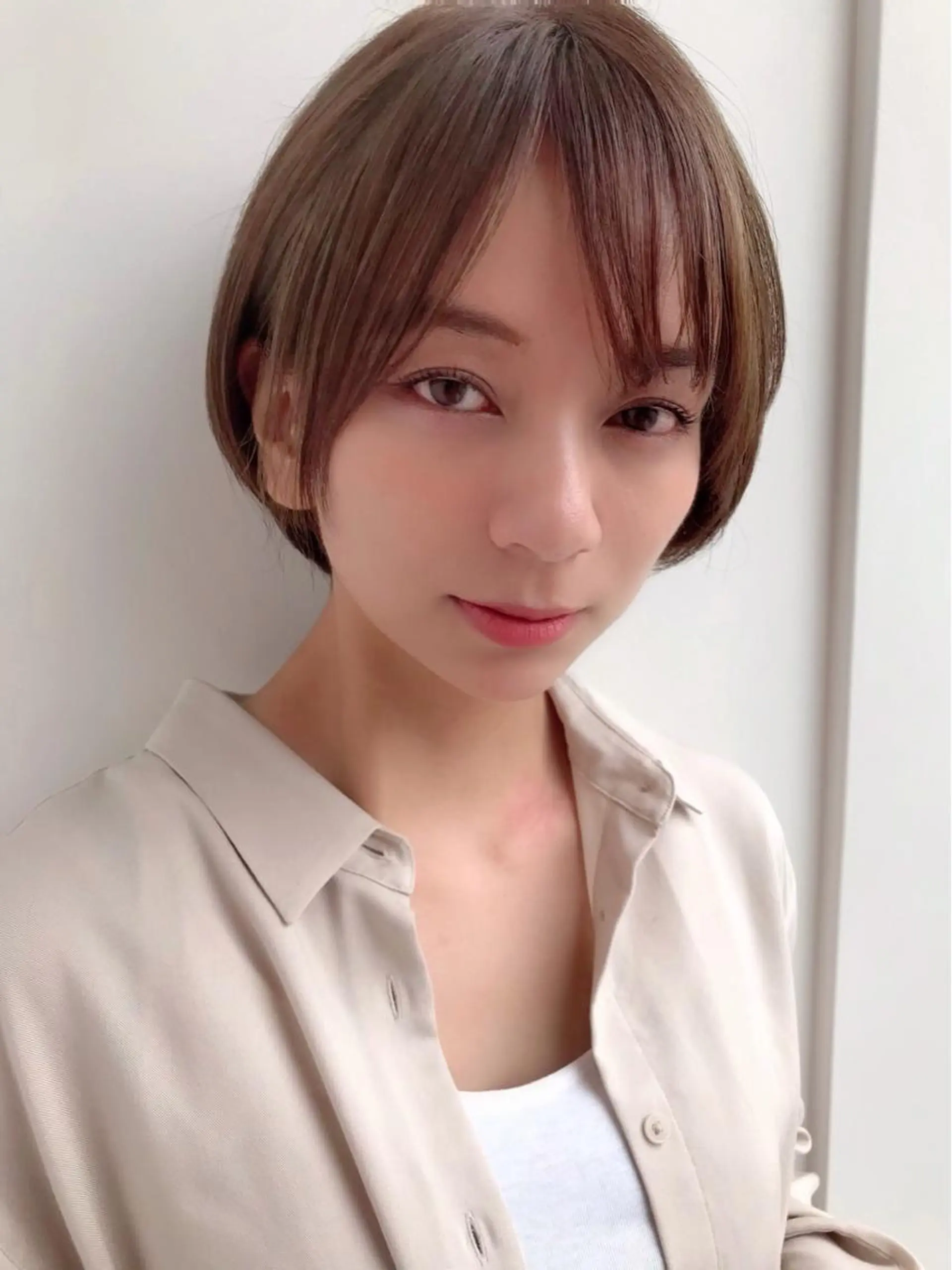 ショート カット パーマ トリートメント イメチェンカット✂️ 錦糸町佐藤店長のヘアスタイル