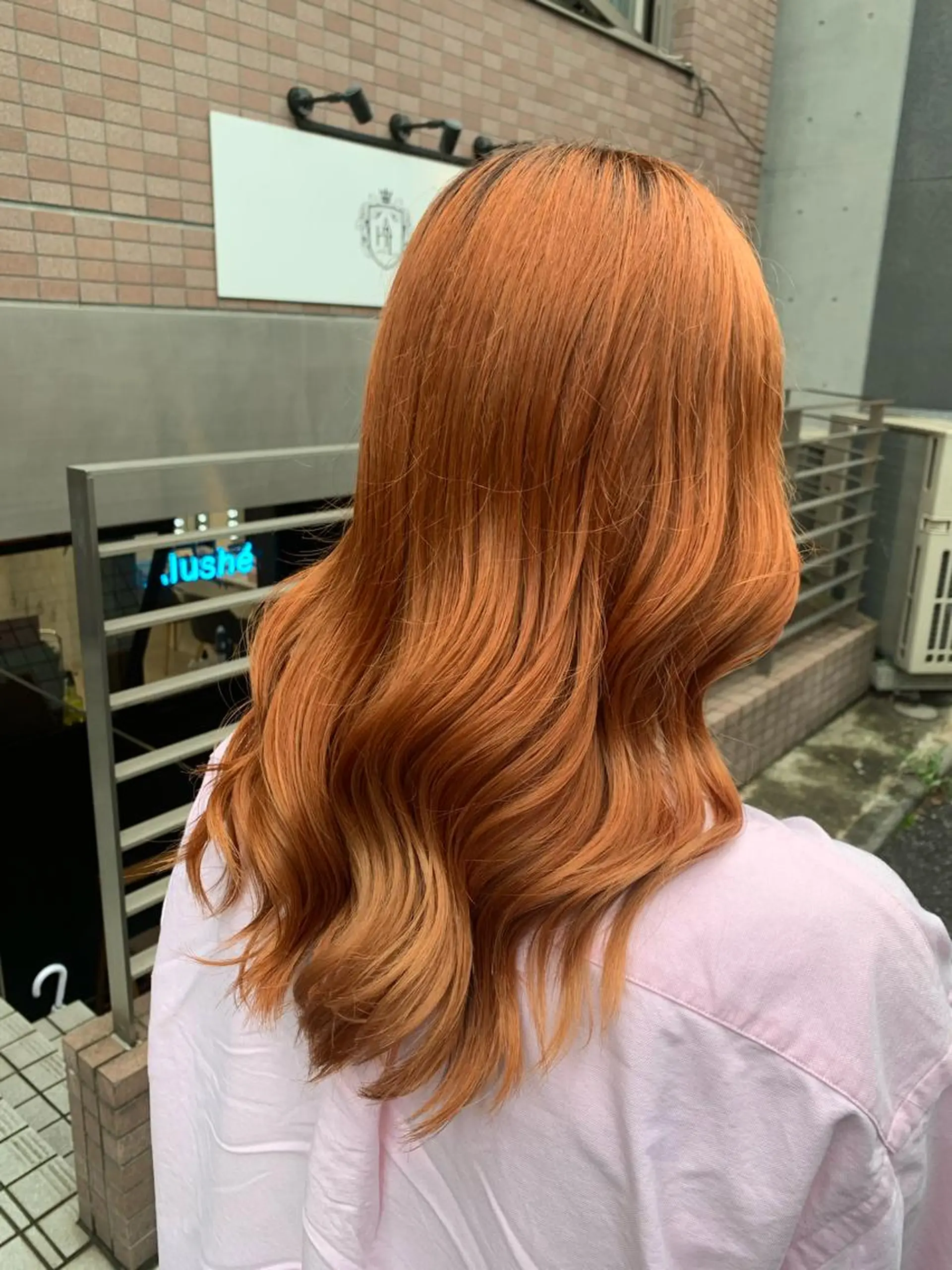 ロング カラー ヘアアレンジ 🦋韓国ヘア 坂本 菜摘🦋のヘアスタイル