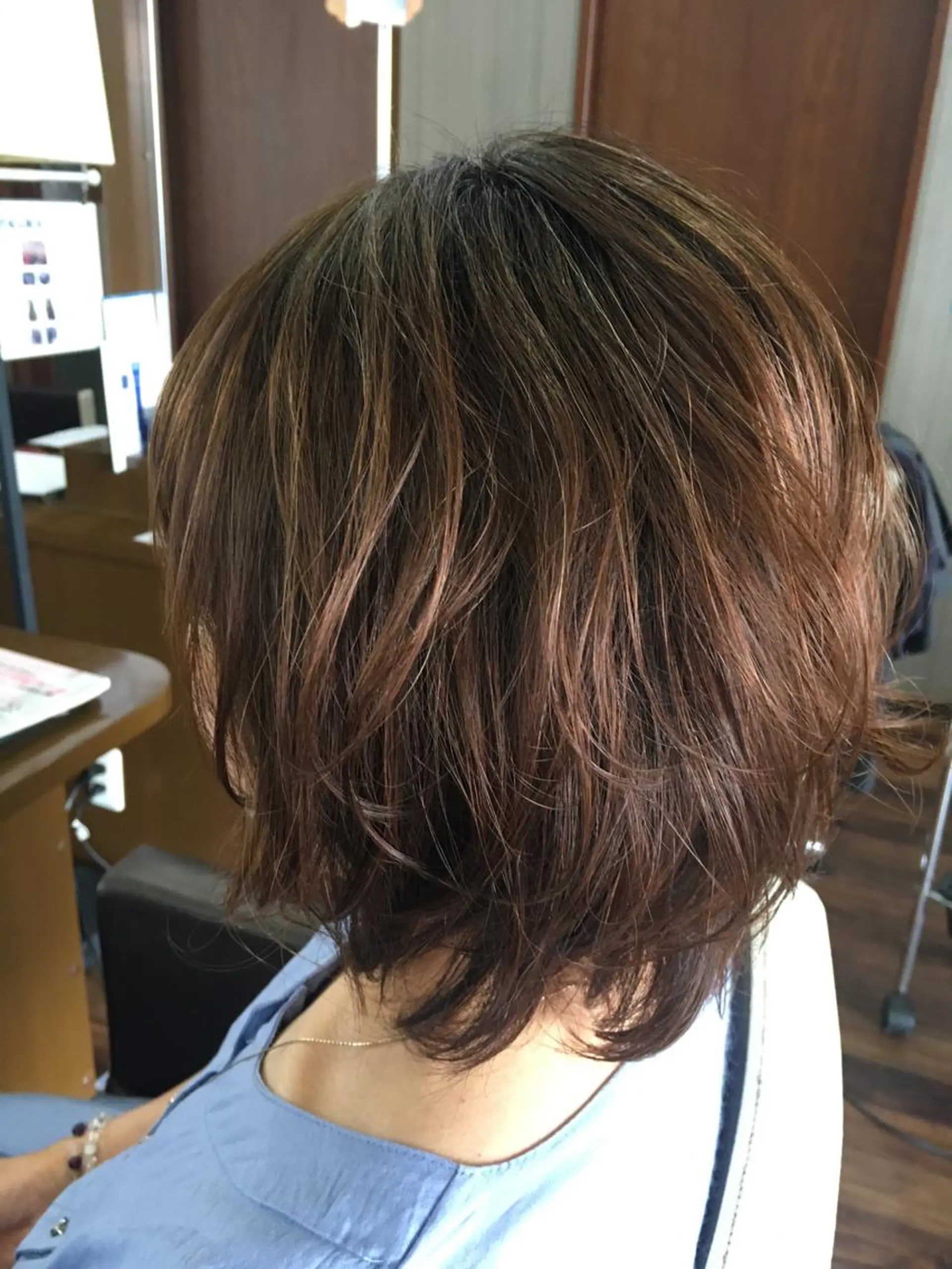 ミディアム 桝本 由佳のヘアスタイル