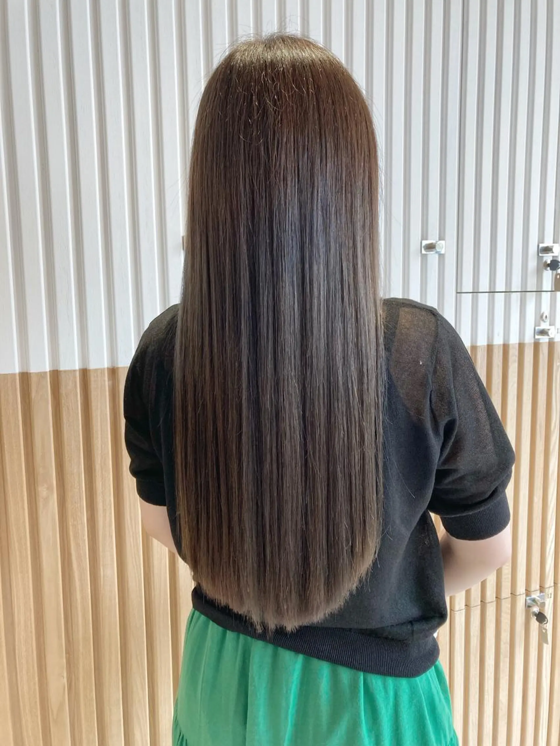 ロング パーマ ボブ 髪質改善 似合わせカット 縮毛矯正 トリートメント カット 縮毛矯正 トリートメント ボブ/ハイトーン 立川loose 下田のヘアスタイル