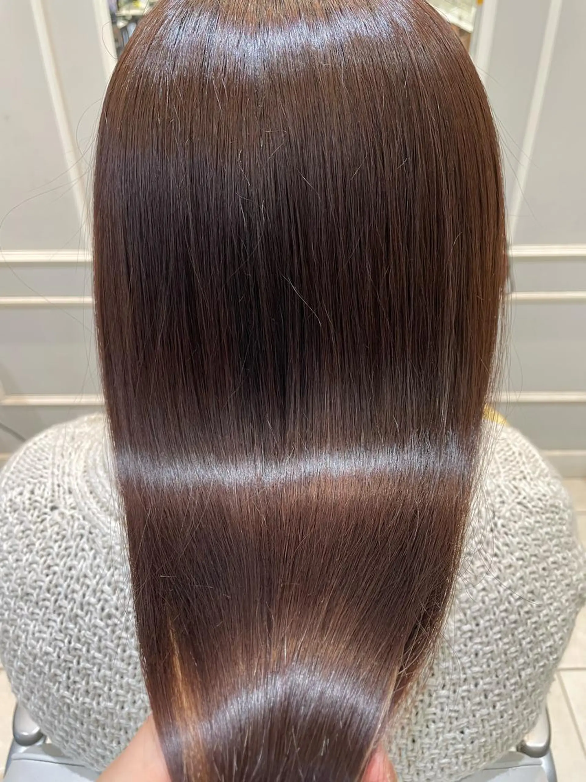 ロング 髪質改善 縮毛矯正 トリートメント 🦖鶴岡香純🦖 産休中のヘアスタイル