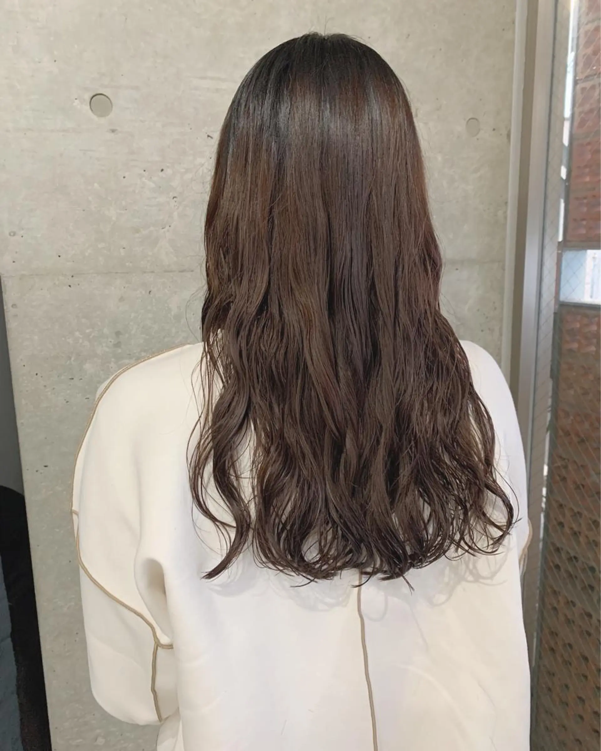 ロング パーマ ボブパーマコテ巻き風 パーマNo1深江秀平のヘアスタイル