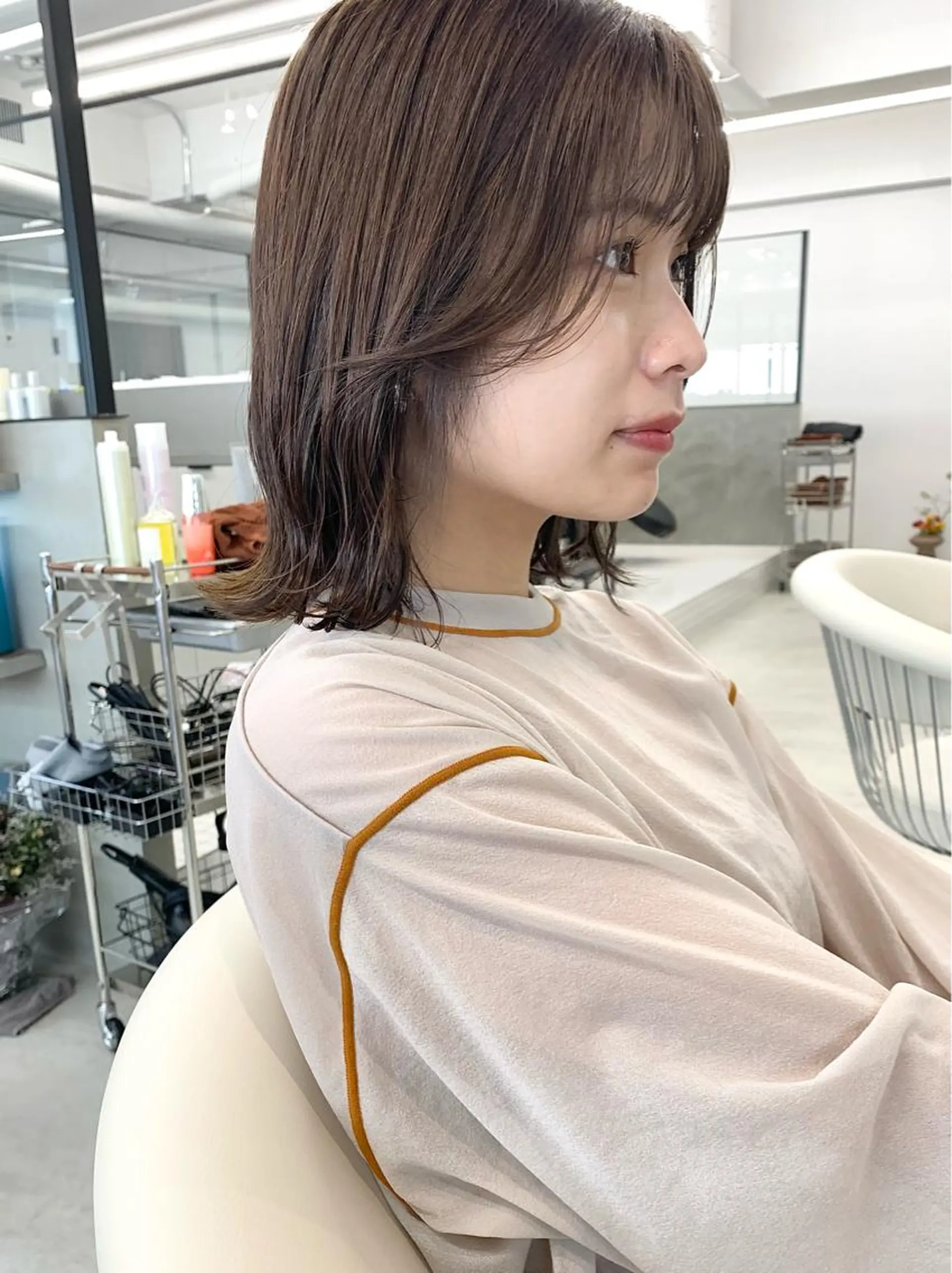 ショート カラー カット ヘアカラー 樫原裕二 /柔らかいカラーのヘアスタイル