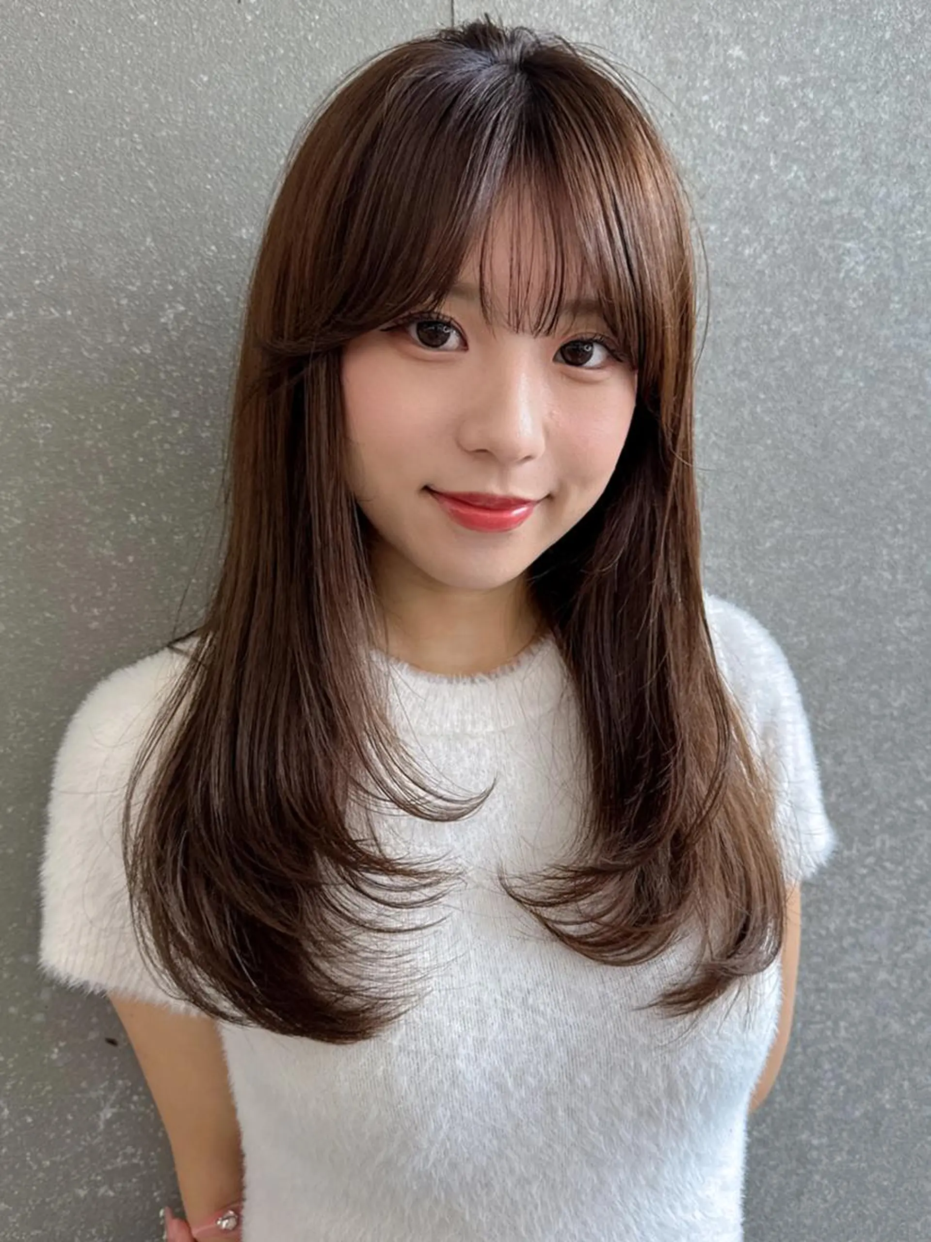 ロング カット ヘアカラー トリートメント ヘアセット レイヤー&カラー 人気美容師倉崎涼のヘアスタイル