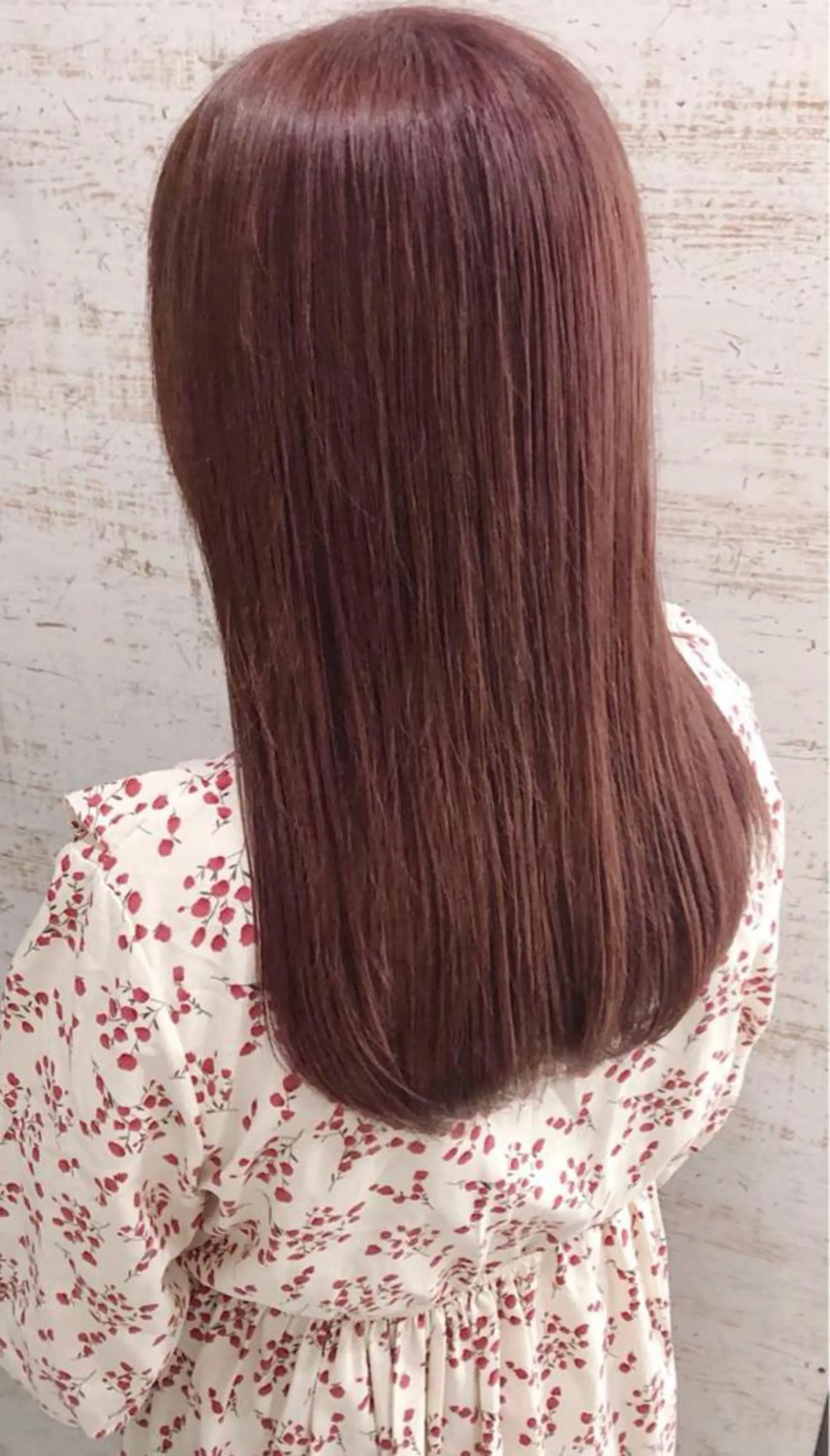 セミロング カラー ケアブリーチ /髪質 改善/古橋圭史郎のヘアスタイル