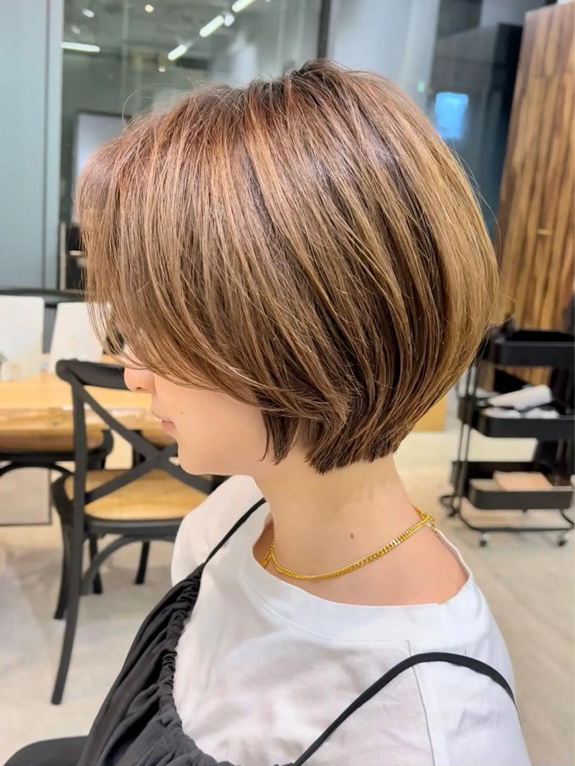 ショート 🌈銀座、ボブ ショート🌈にっしーのヘアスタイル