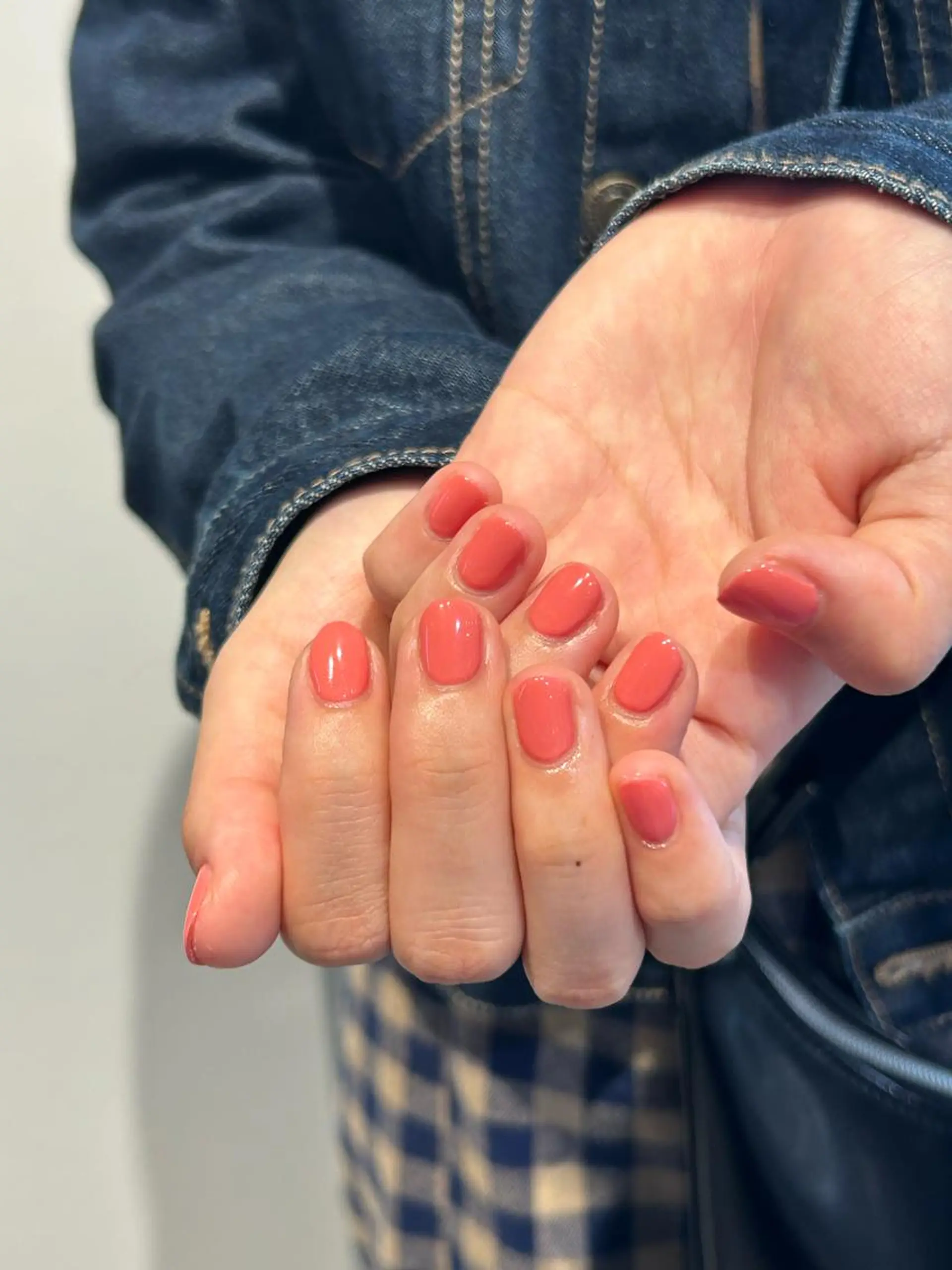 ネイル ワンカラーネイル 春ネイル ハンドネイル フットネイル ハンドケア uruma🩰/ Avenueのネイルデザイン