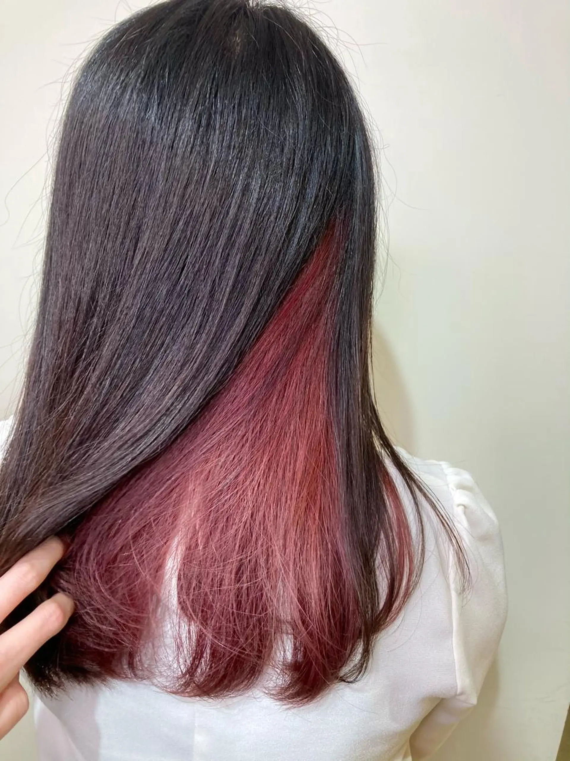 ミディアム カット ヘアカラー トリートメント 河野 行史のヘアスタイル