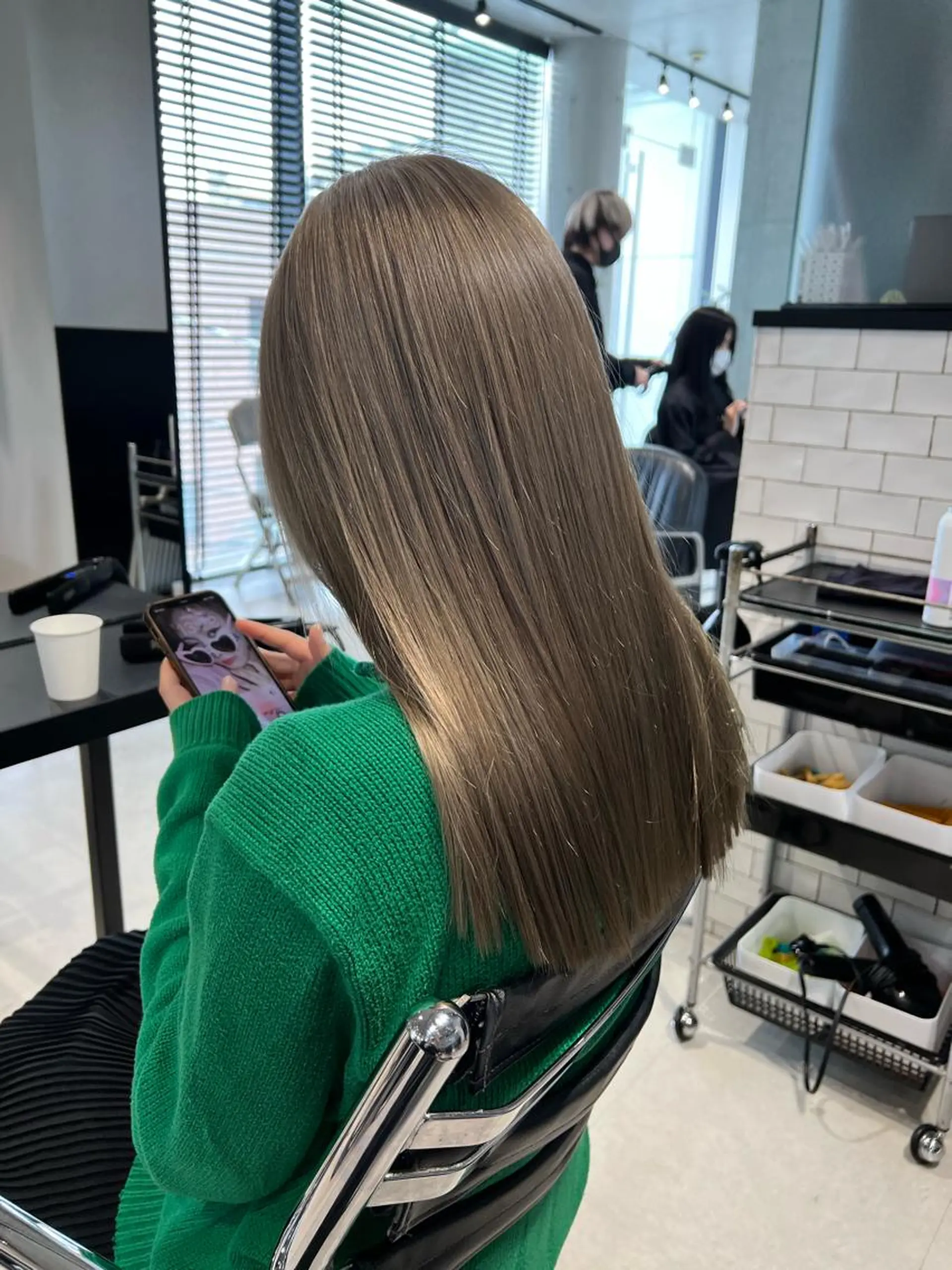 ロング カラー カット ヘアカラー トリートメント レイヤー/透明感 カラー🌿KANTAのヘアスタイル