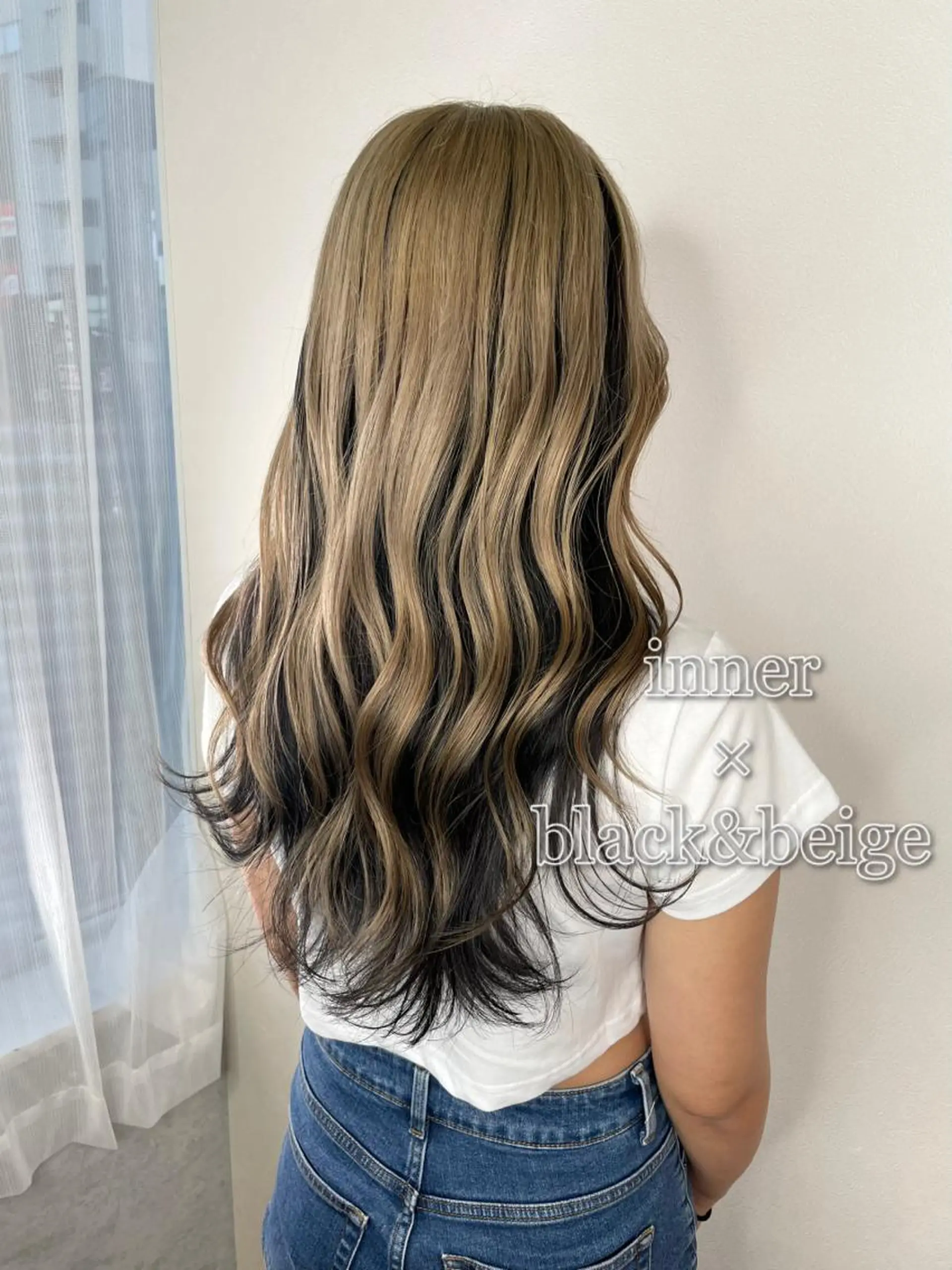 ロング カラー カット ヘアカラー 小顔カット/透明感 カラー/美髪矯正🫧のヘアスタイル