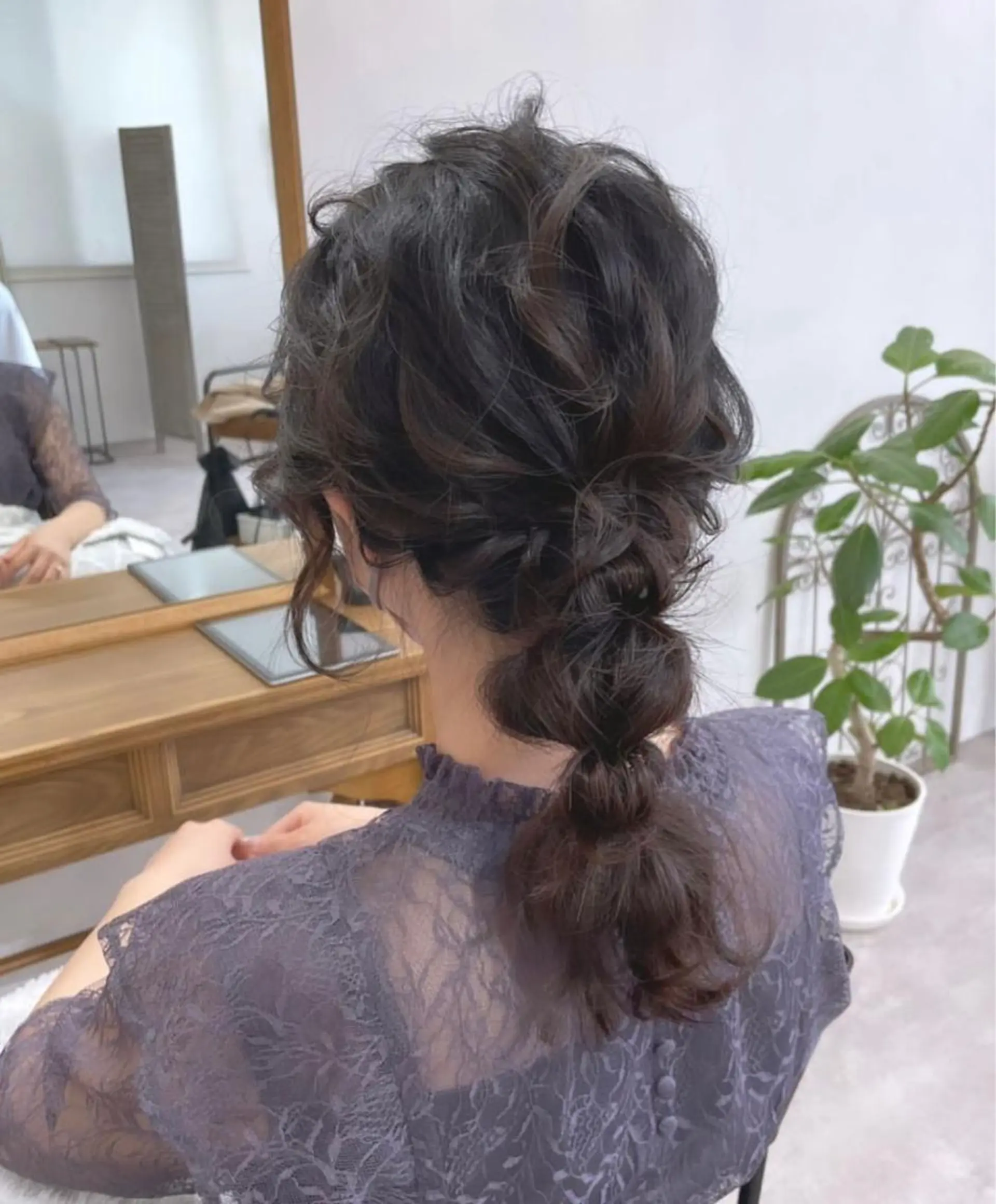 セミロング Vivie.所属・新都心個室サロン/ 古波蔵美奈のヘアスタイル