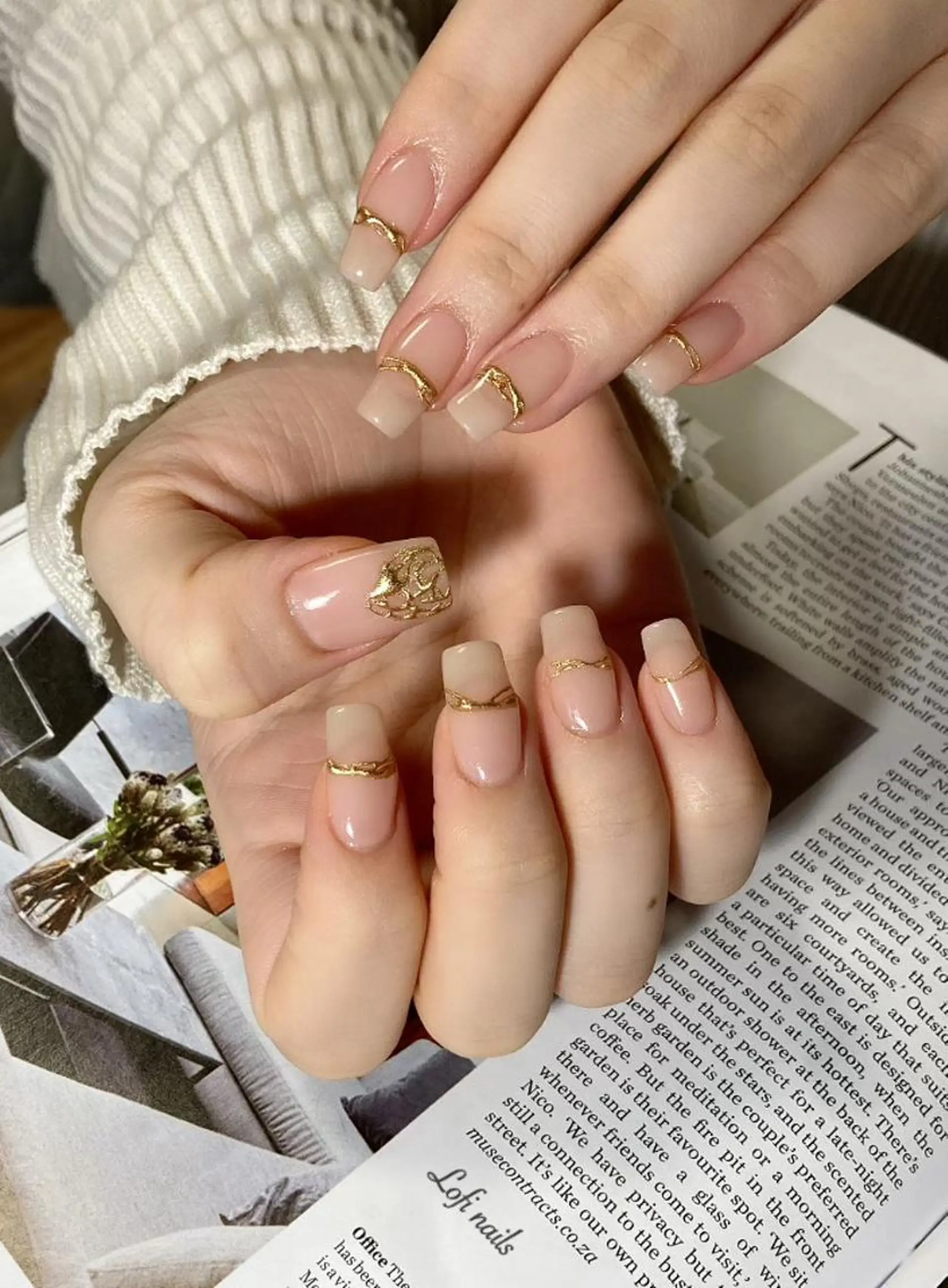 ロング ネイル Lofi nails ゆきこのネイルデザイン