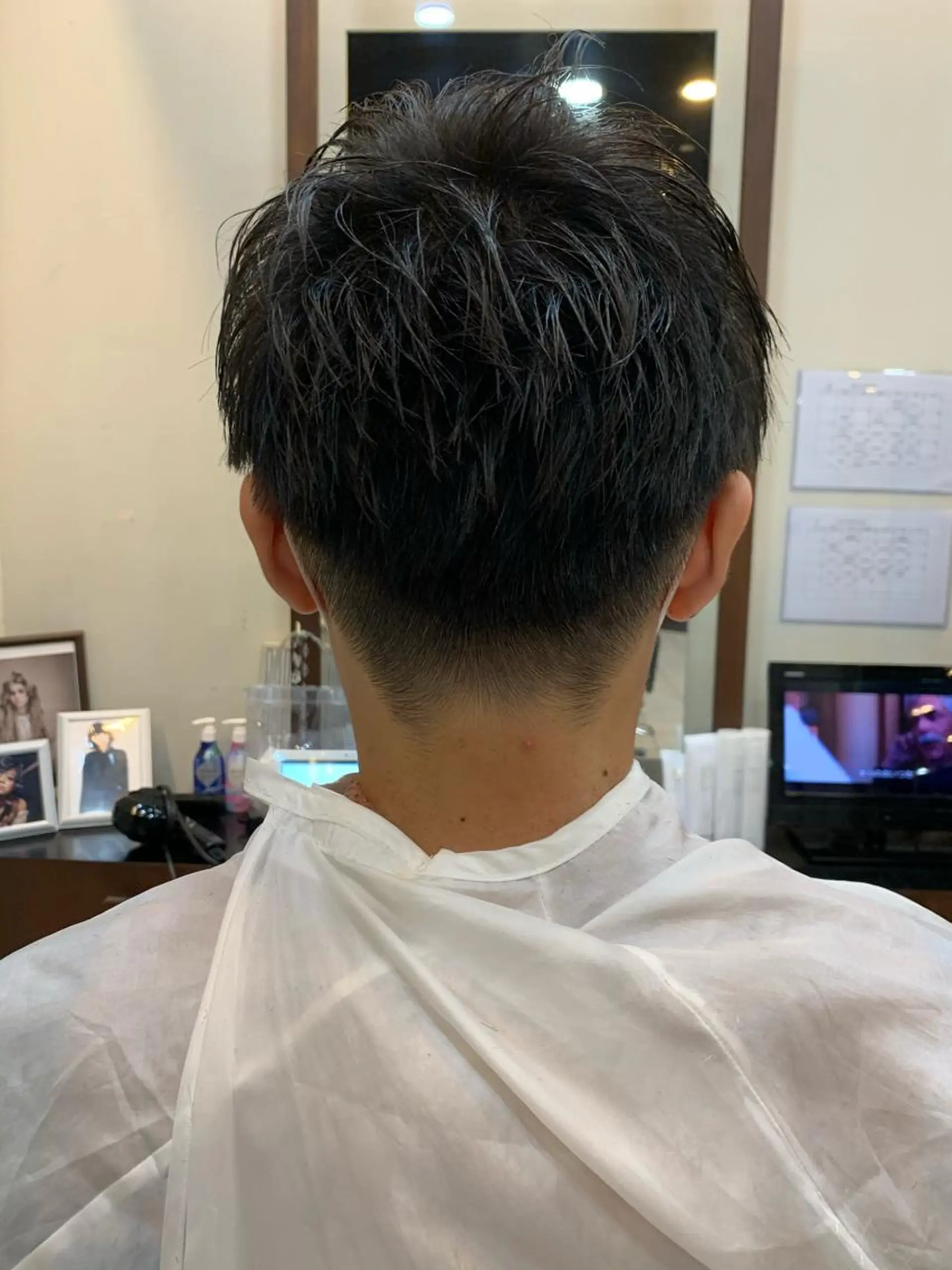 ショート メンズ マッシュ ❣️モードケイズ塚口 和田一将のヘアスタイル