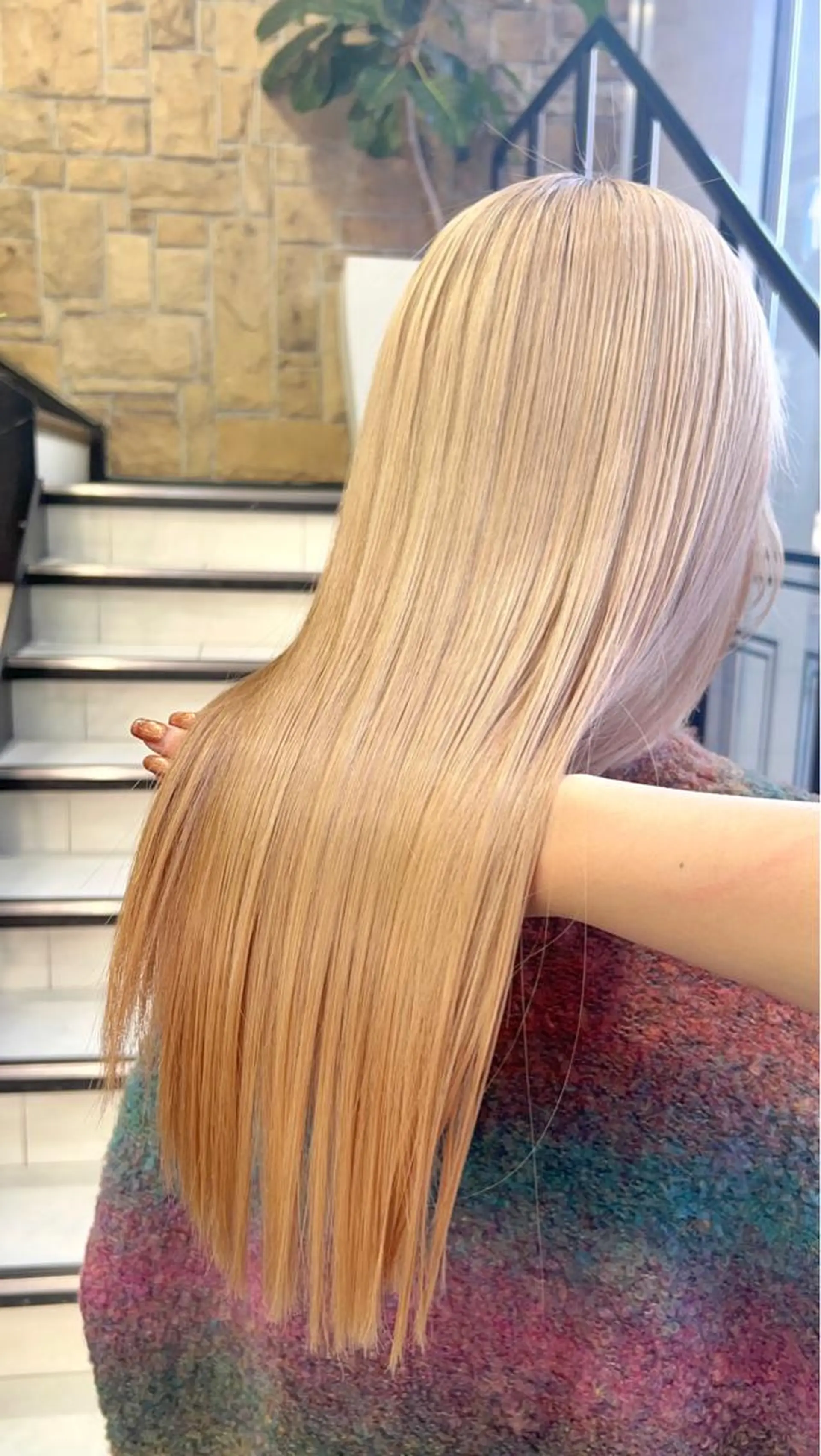 ミディアム 暖色ｶﾗｰ/ﾚｲﾔｰ ｶｯﾄ/Yunaのヘアスタイル