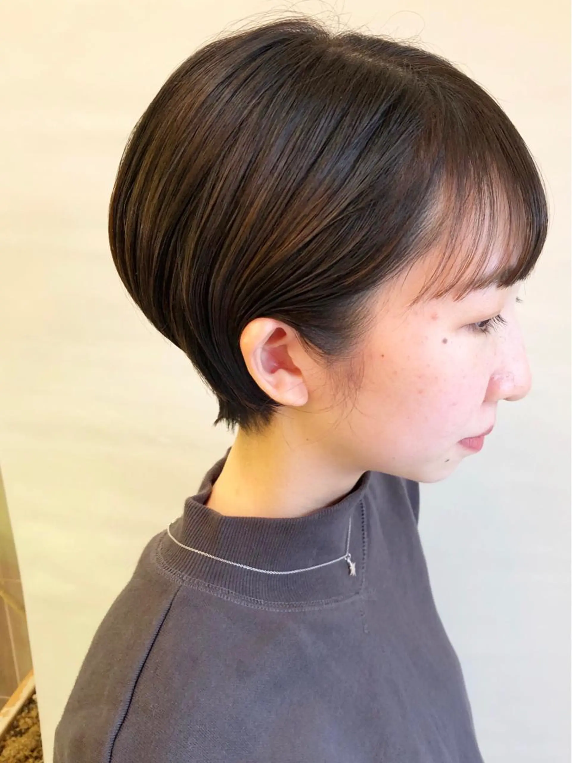 ショート 丸みショート ショートヘア 齋藤 咲のヘアスタイル