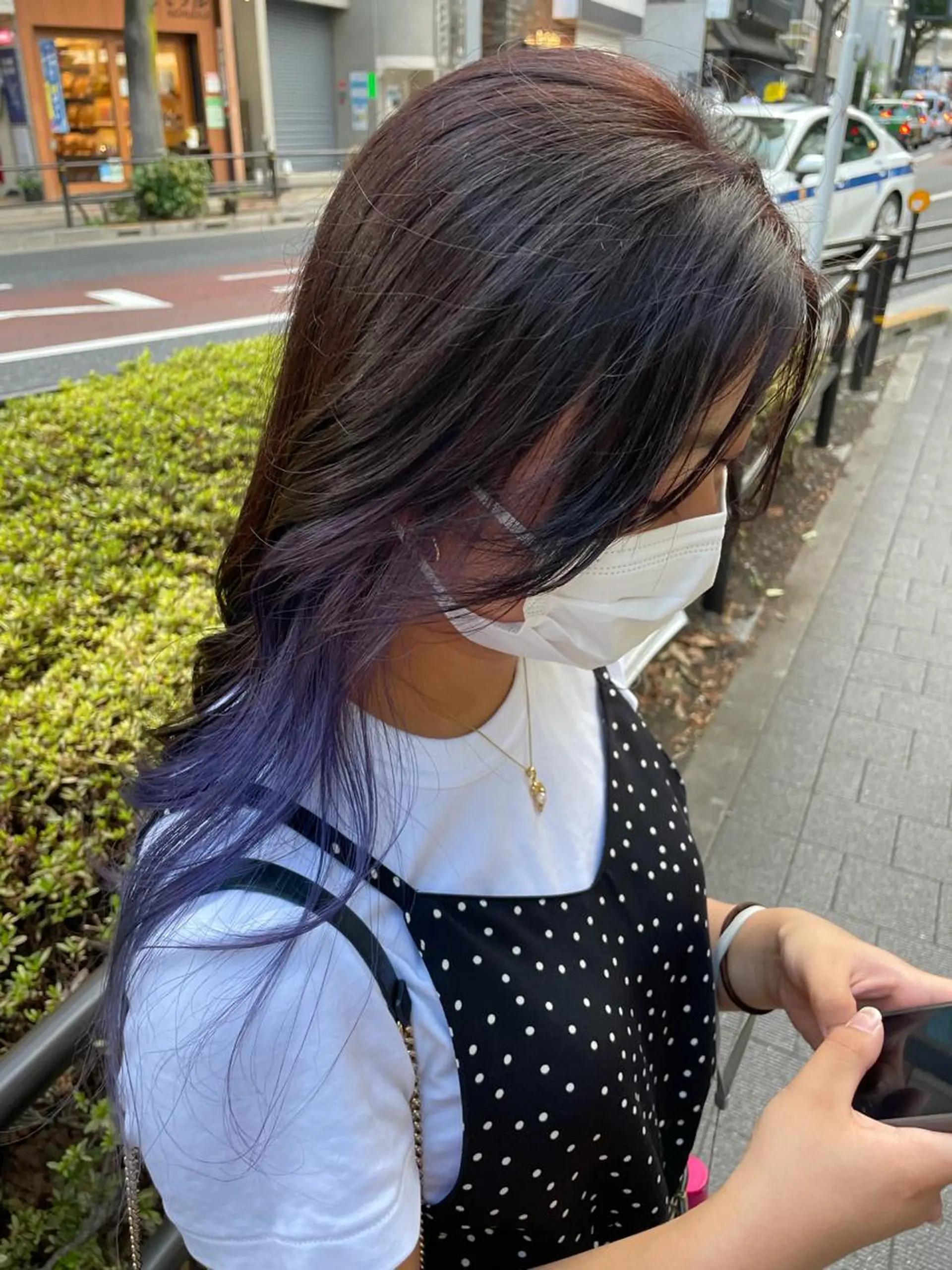 セミロング 韓国ハイトーン🦋 hikariのヘアスタイル