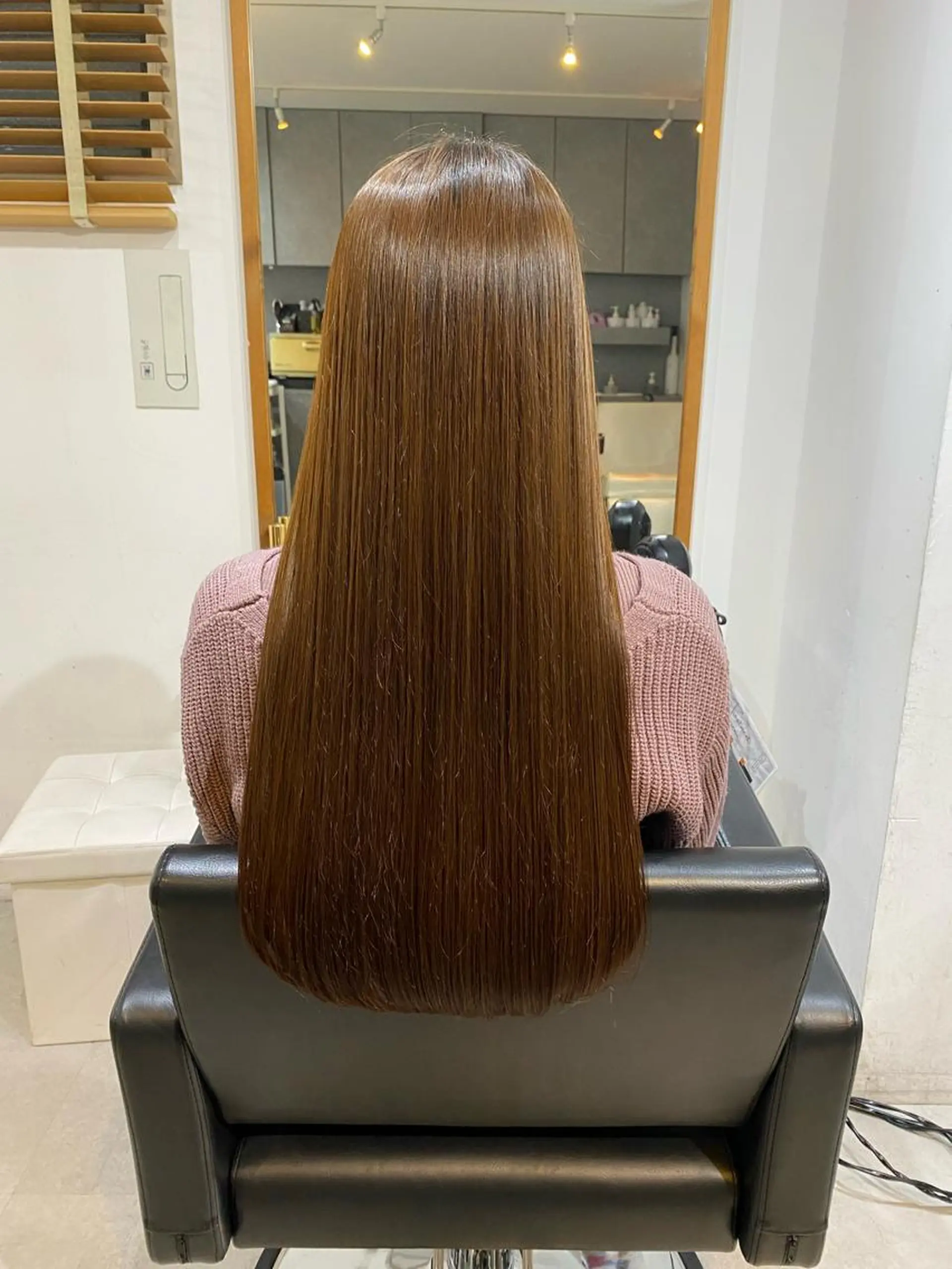 ロング カラー 銀座⚜️【脱白髪染め 美髪矯正】トグチのヘアスタイル