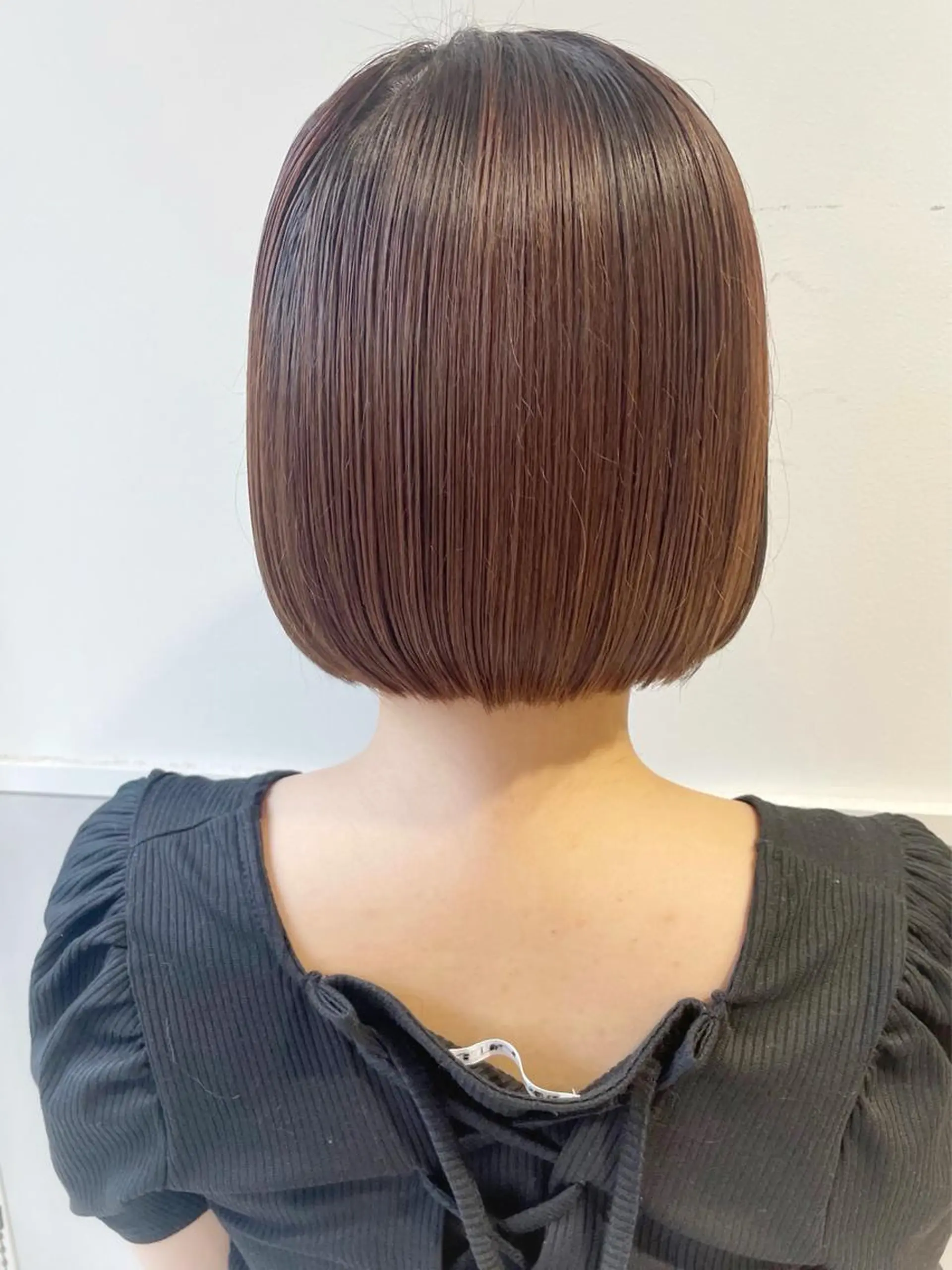 ショート ボブ 齋藤 咲のヘアスタイル