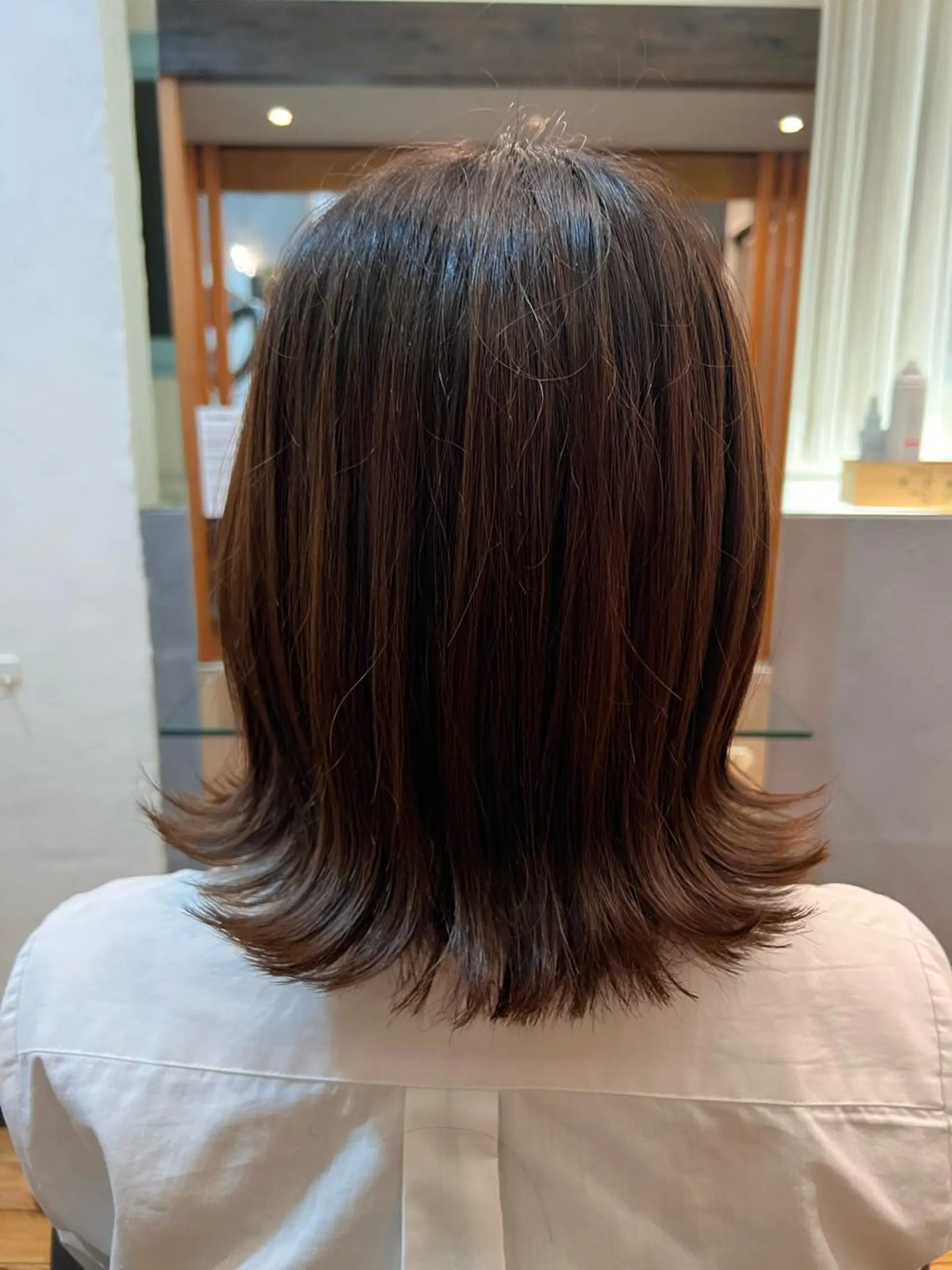 セミロング カラー 🌻井上 マリー🌻のヘアスタイル