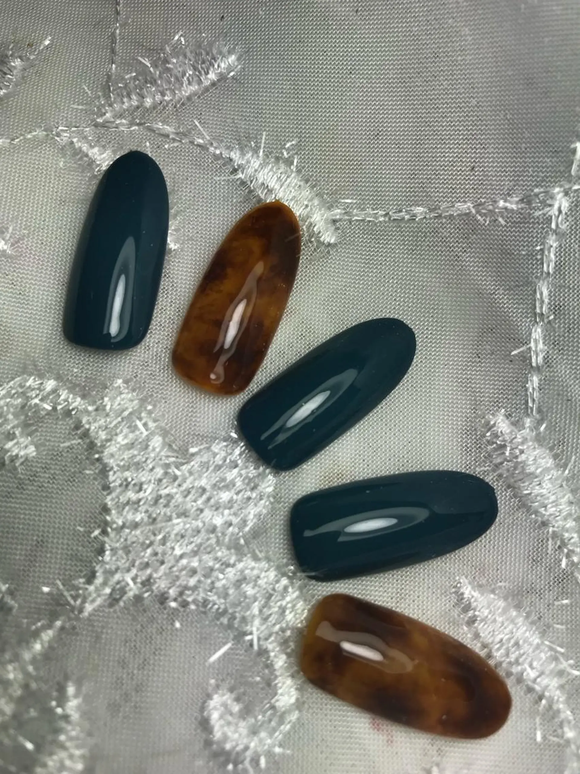 ショート カラー ネイル AileD'ange所属・M, masakiのネイルデザイン