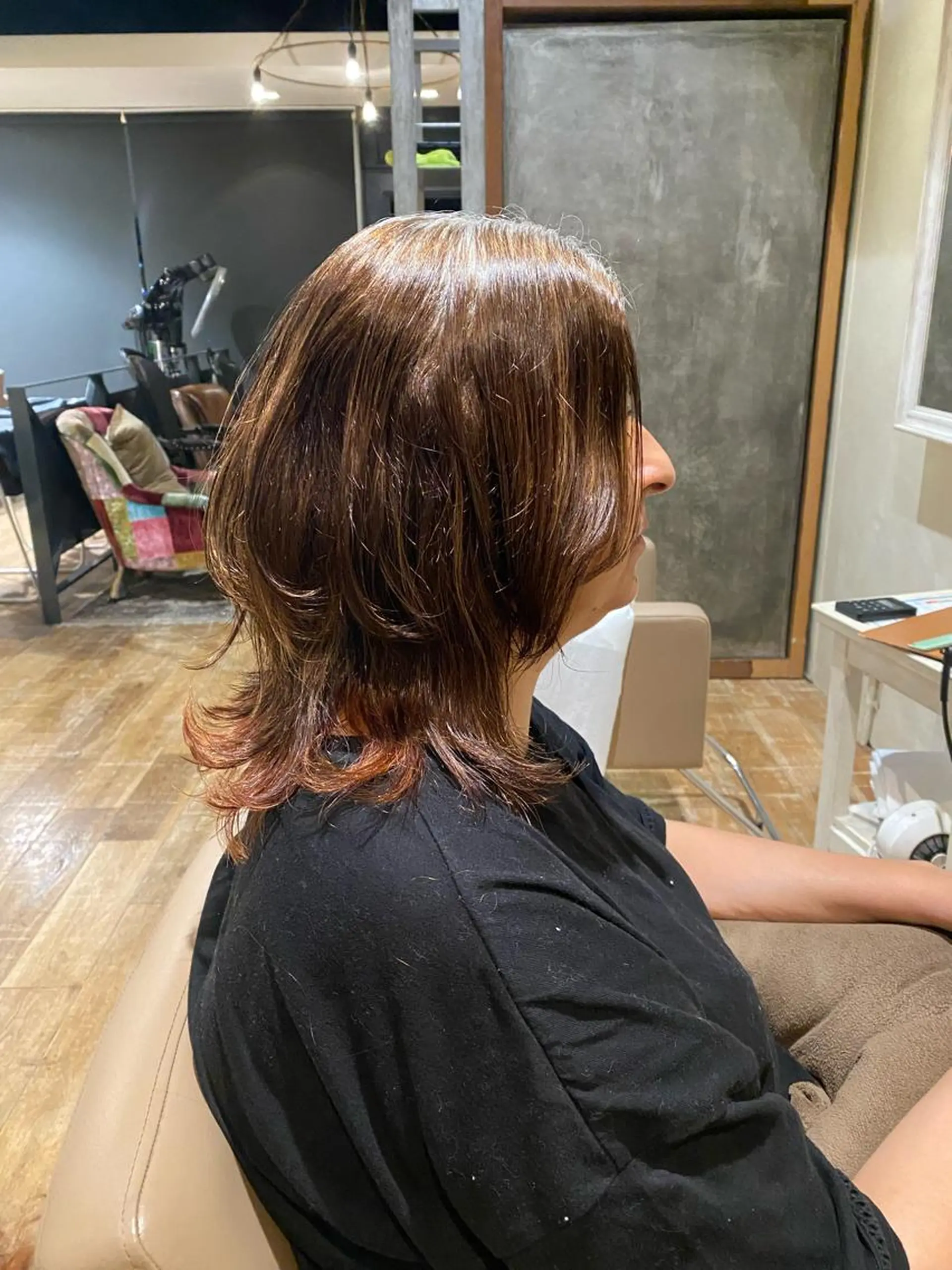 ミディアム ♡ハッシュカット/ レイヤー/yucoのヘアスタイル