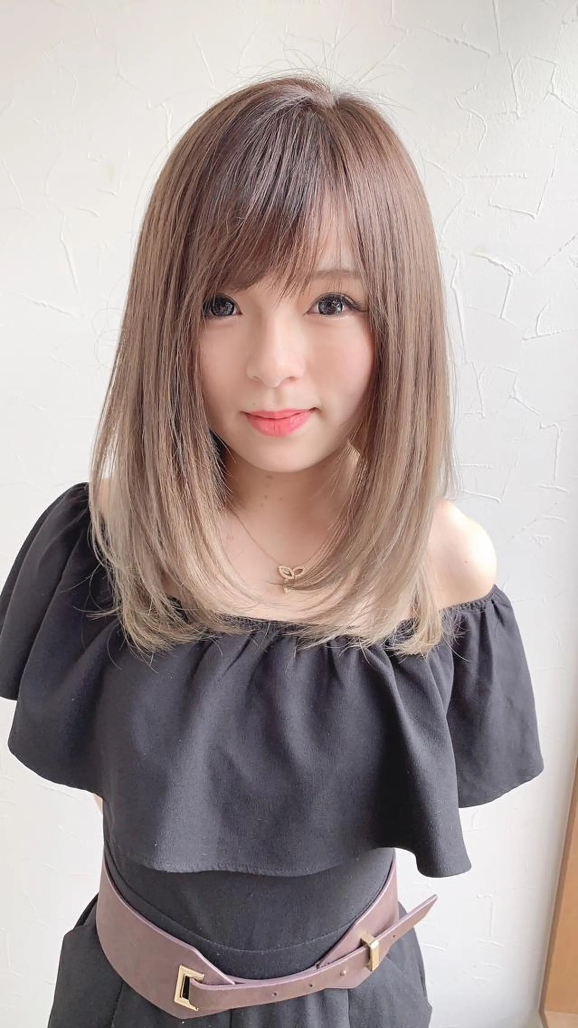 セミロング 狩野 純一郎のヘアスタイル