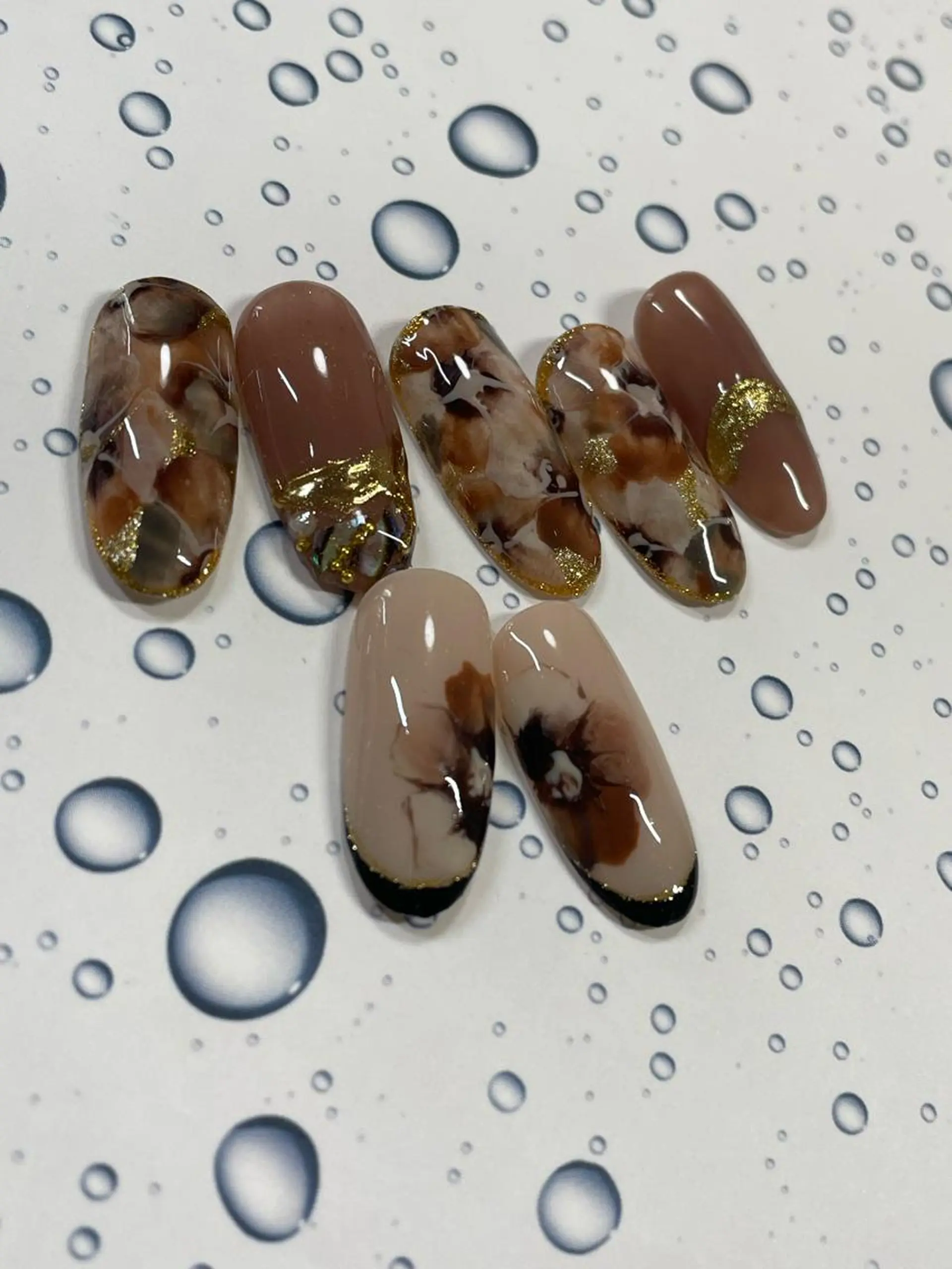 ネイル 奥園 良恵のネイルデザイン