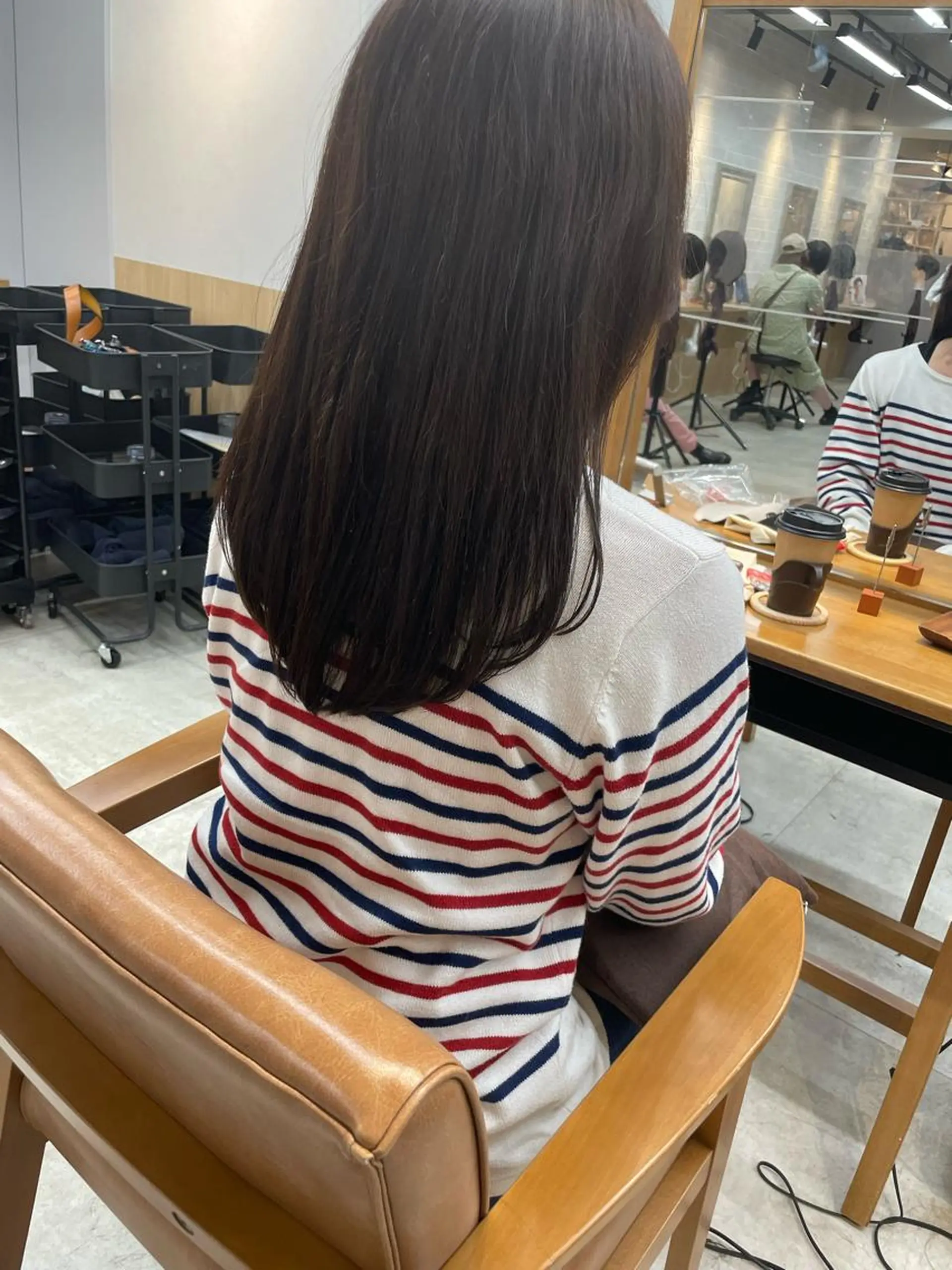 ロング 期間限定無料カット まつきのヘアスタイル