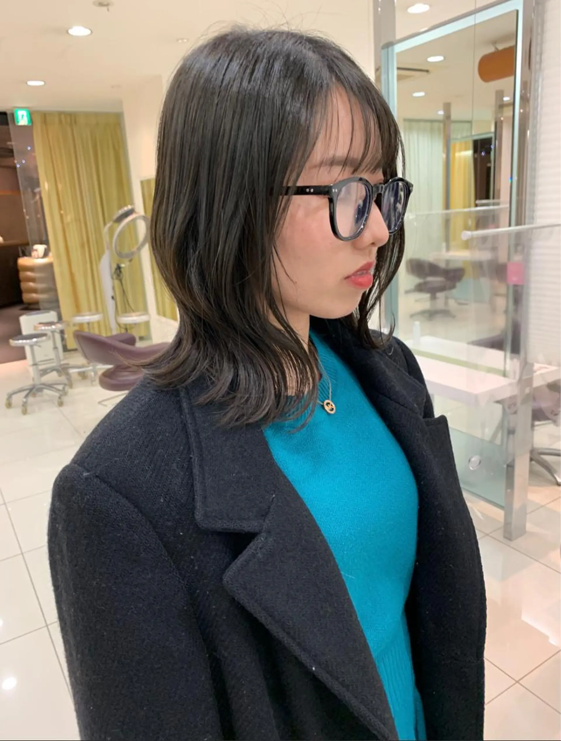 セミロング カラー パーマ ヘアアレンジ 原宿パーマ kazuのヘアスタイル