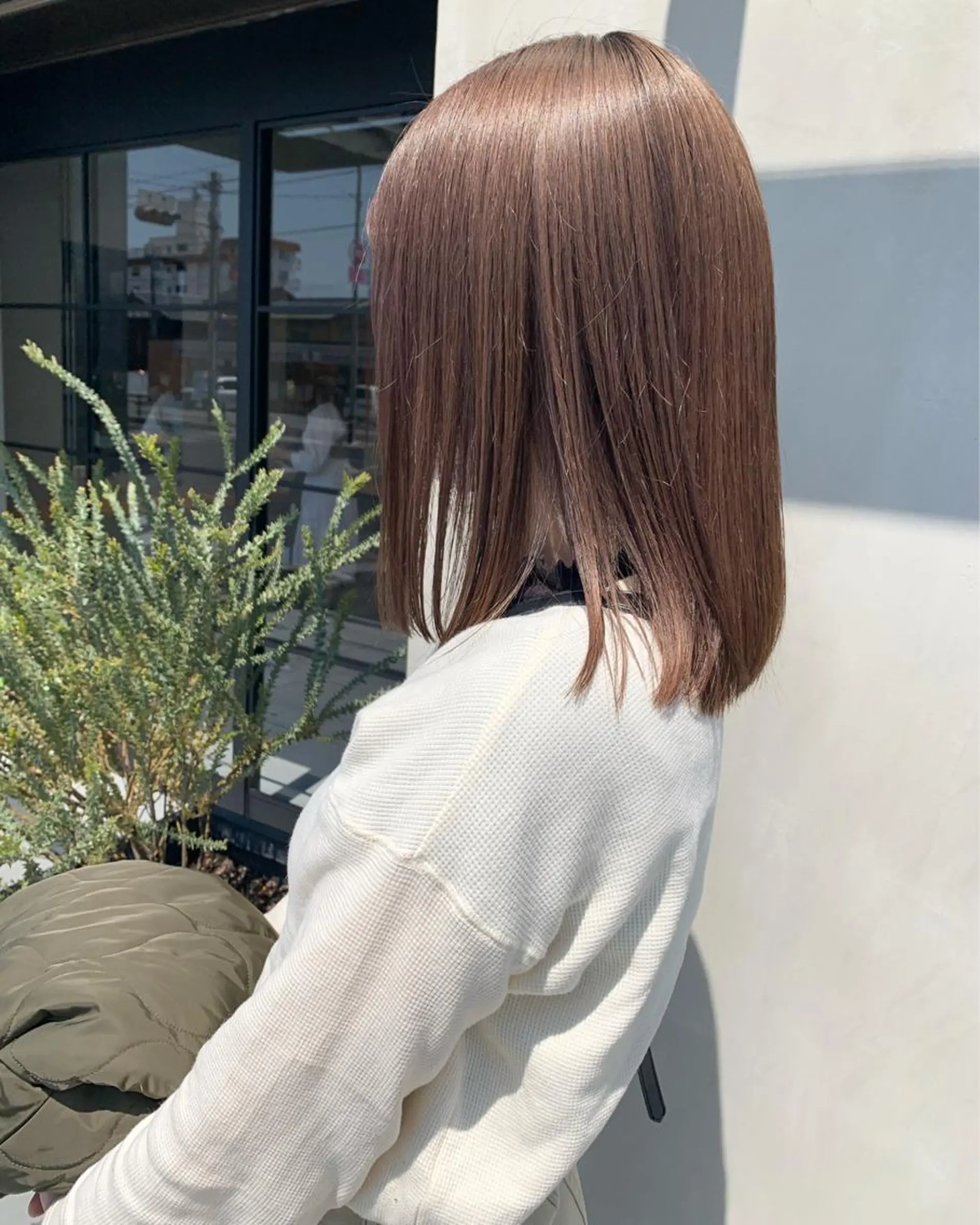 ミディアム カラー Nikiita リコのヘアスタイル