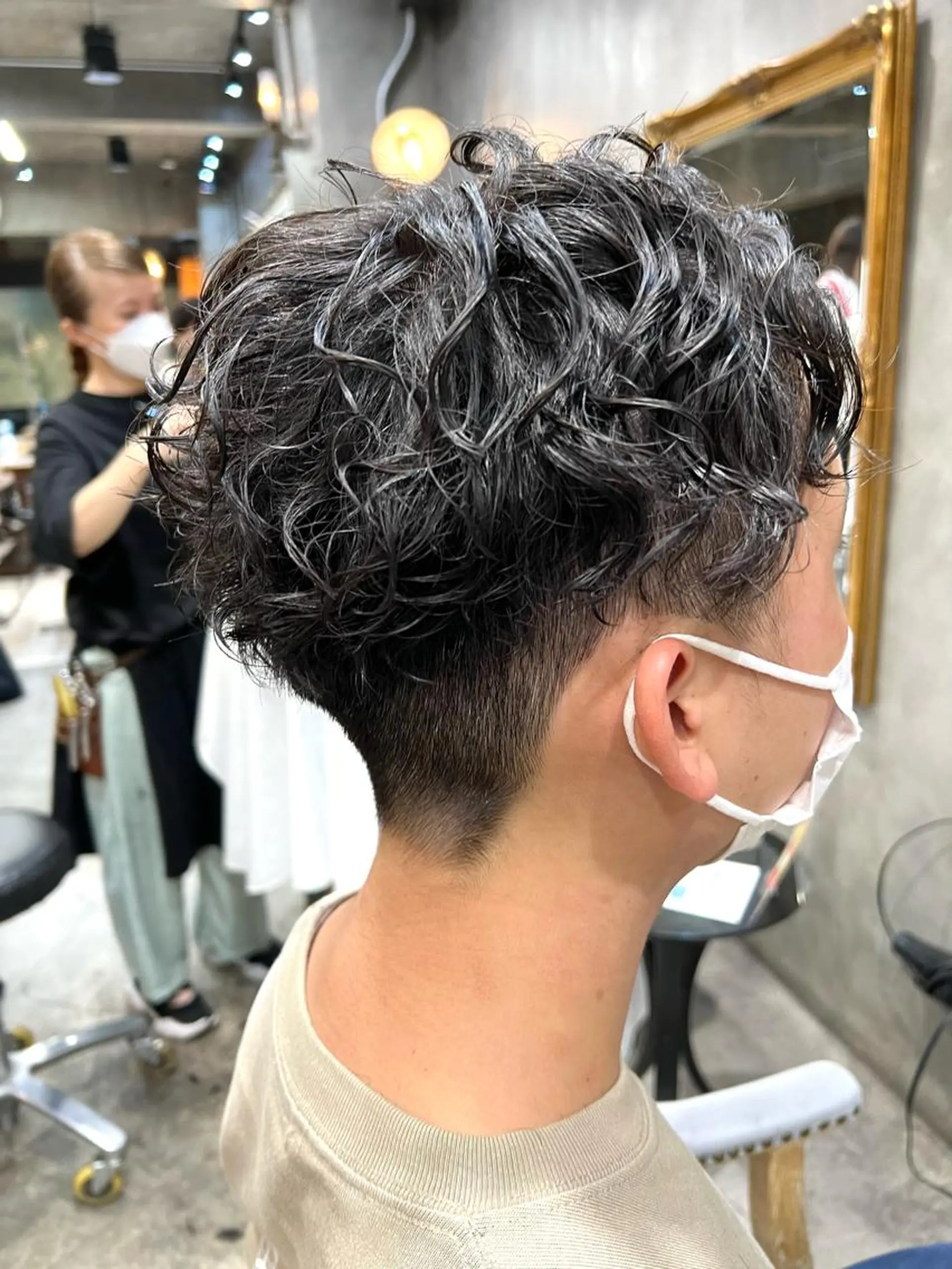 パーマ メンズ カット パーマ トリートメント GO TODAY 原宿本店所属・🎁曲がる縮毛矯正 /DAIKIのヘアスタイル