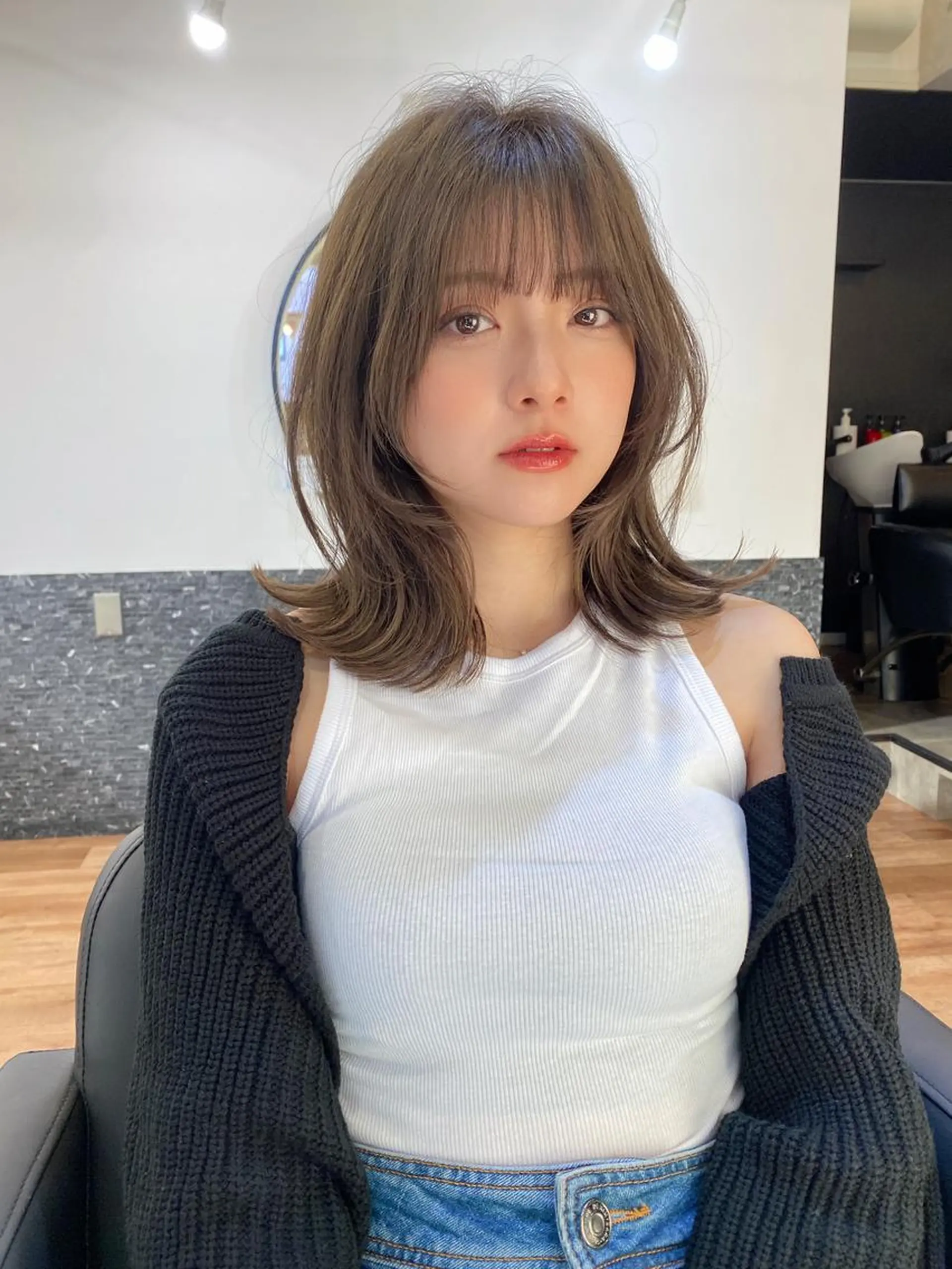 ミディアム カラー SALOWIN吉祥寺suite店所属・似合わせレイヤー 🇰🇷荒木洋文のヘアスタイル