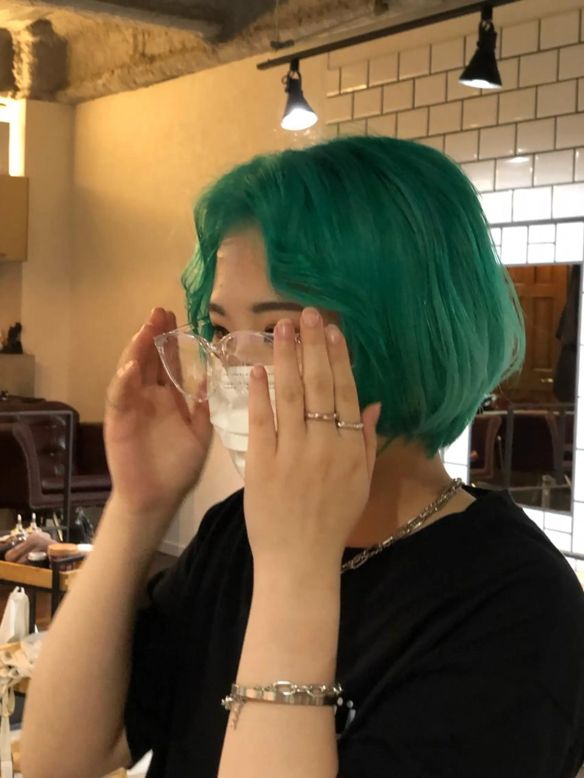 ショート 韓国風ヘア the OSCAR所属・韓国ヘアスタイリスト Harukaのヘアスタイル