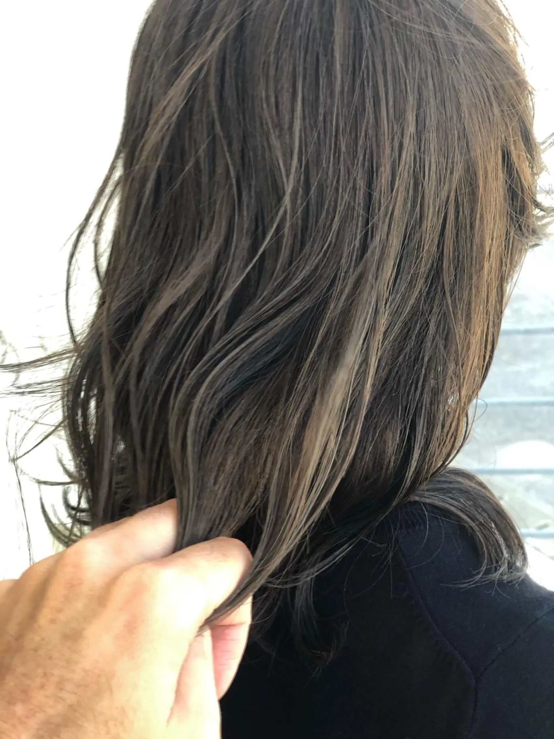 ロング カラー アッシュ Snaly カラー特化ページのヘアスタイル