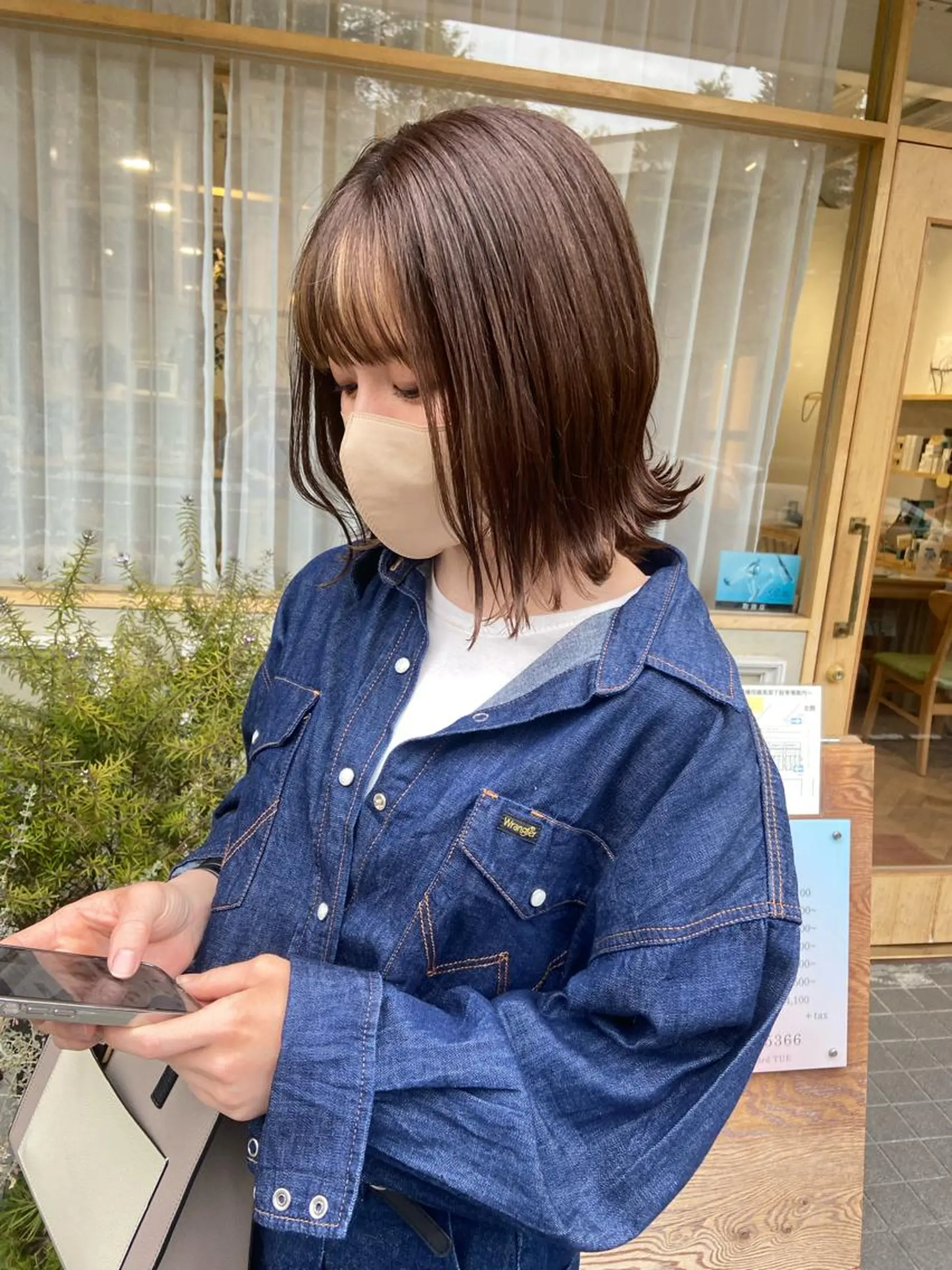 ショート カット ヘアカラー トリートメント merc.🌿💚 八幡真衣のヘアスタイル