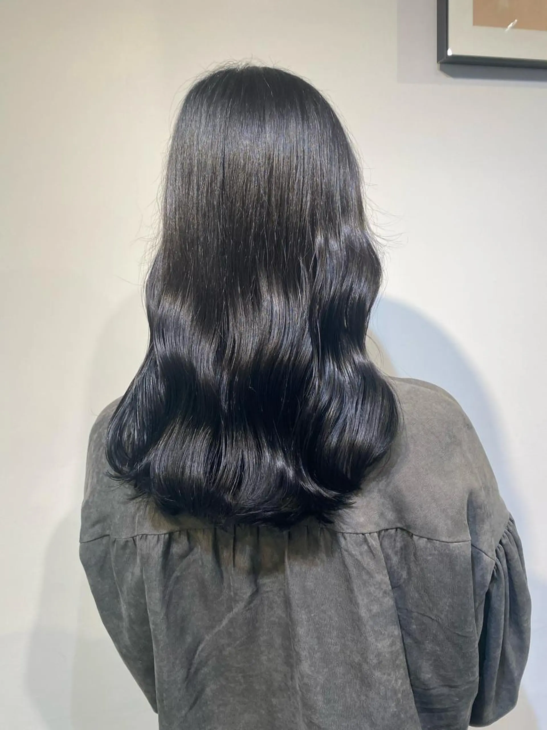 セミロング SALOWIN渋谷caldo店B1所属・岐津公太 メンズ縮毛矯正のプロのヘアスタイル