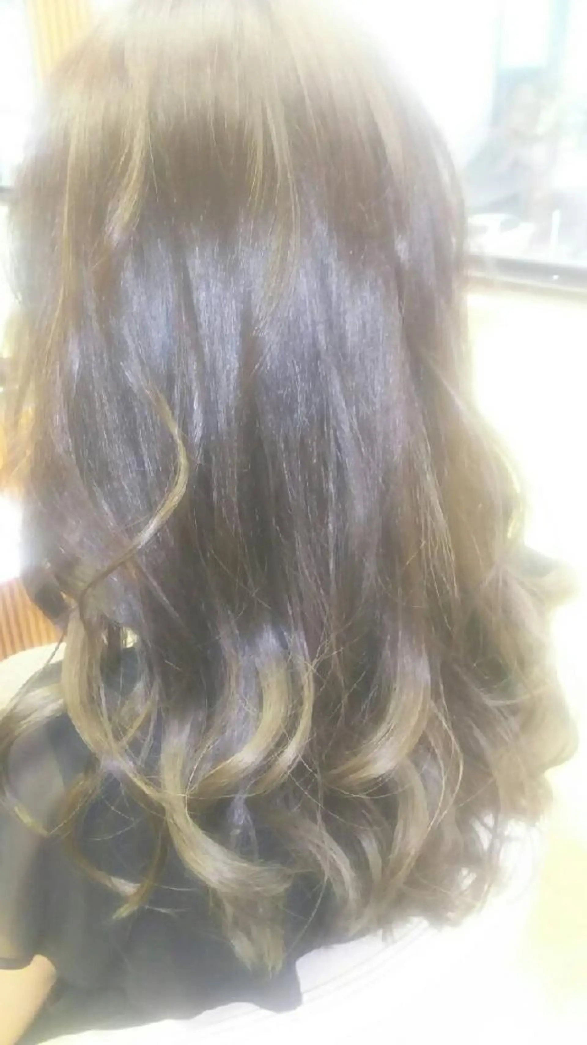 セミロング カラー グレージュ 脇田 雄大のヘアスタイル