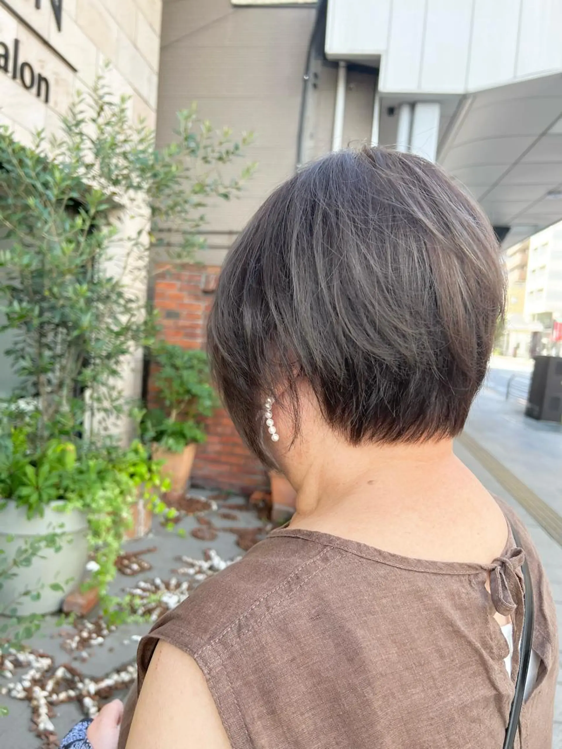 ショート カラー ブリーチ 透明感カラー HairSalon SHIAN八王子店所属・SHIAN 八王子 🦋小林 美羅🦋のヘアスタイル