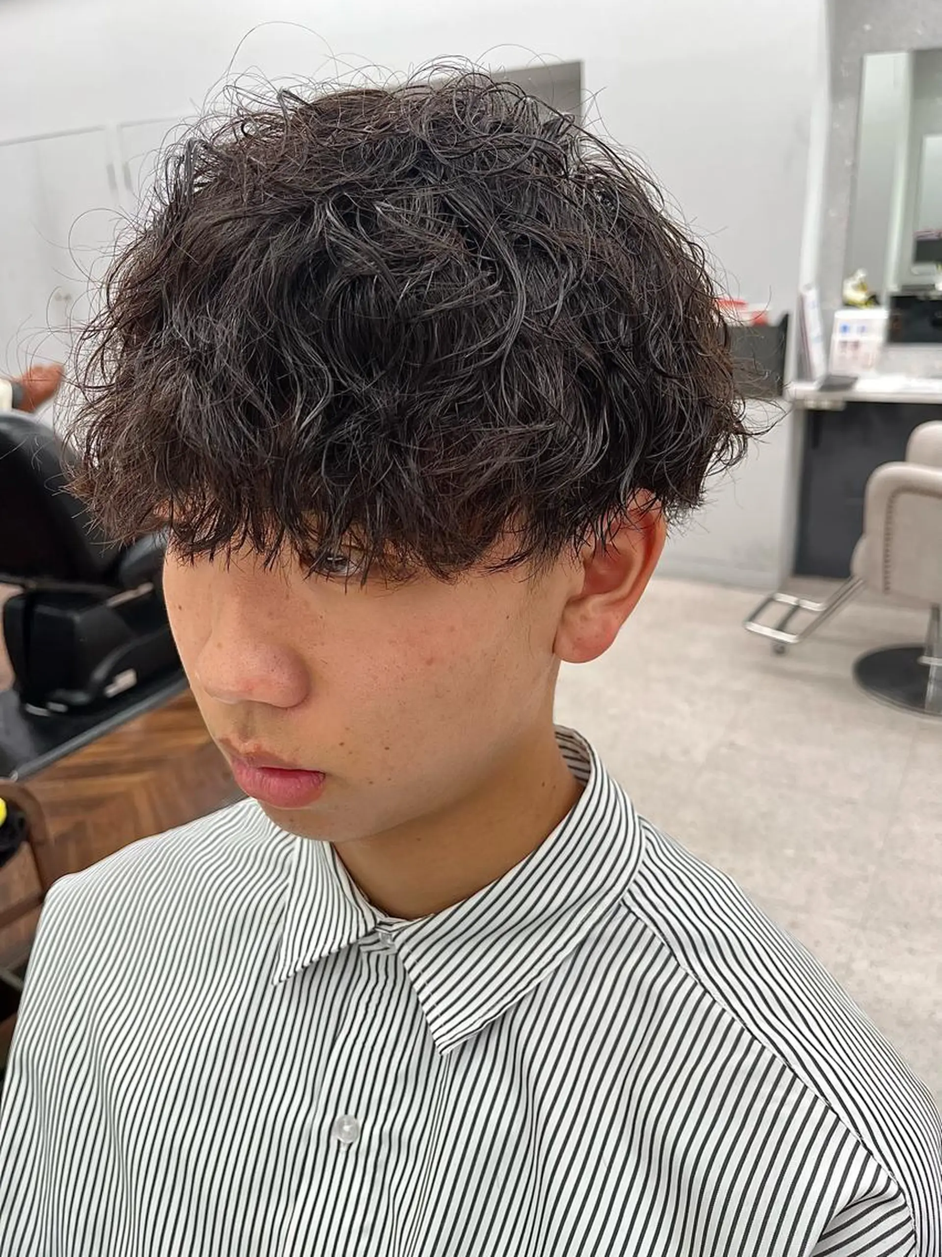 パーマ メンズ 🍐シャドウパーマ メンズ特化/守岡🍐のヘアスタイル