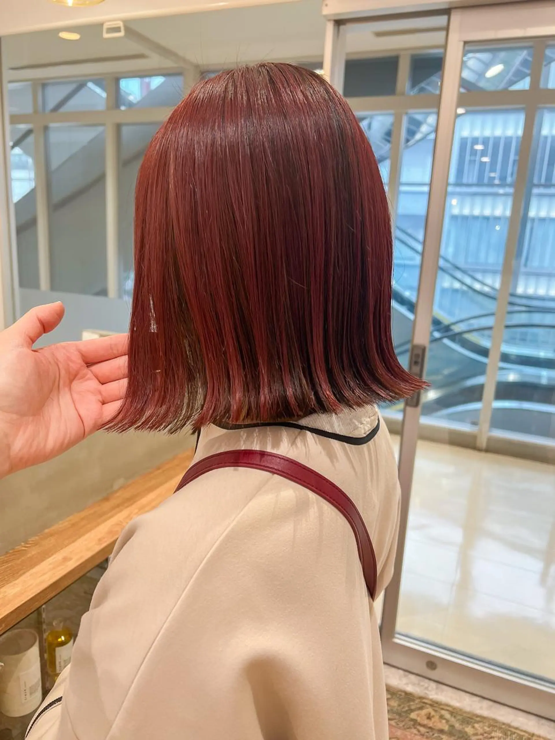 ミディアム カラー ヘアカラー トリートメント 韓国風スタイル 🍓MIZUKI🍓のヘアスタイル