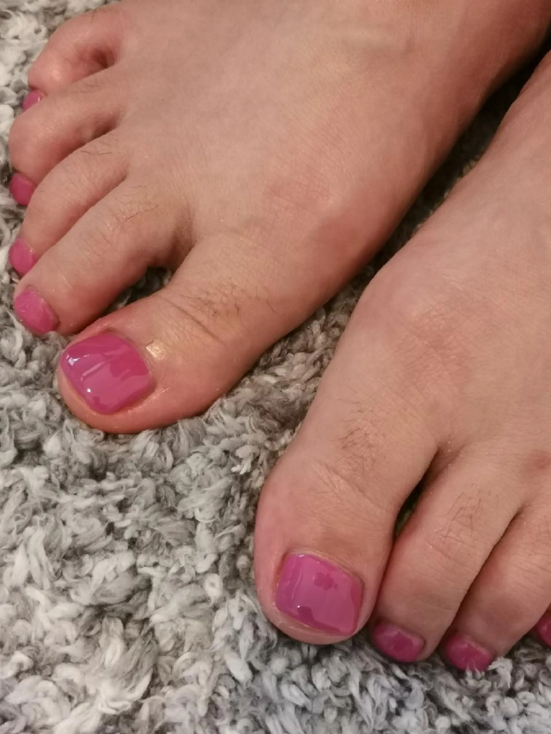 ネイル カラー ピンクカラー ピンク パープル フットネイル 人気エリア💖完全個室【ルリエ】所属・ネイルサロン Lelienルリエのネイルデザイン