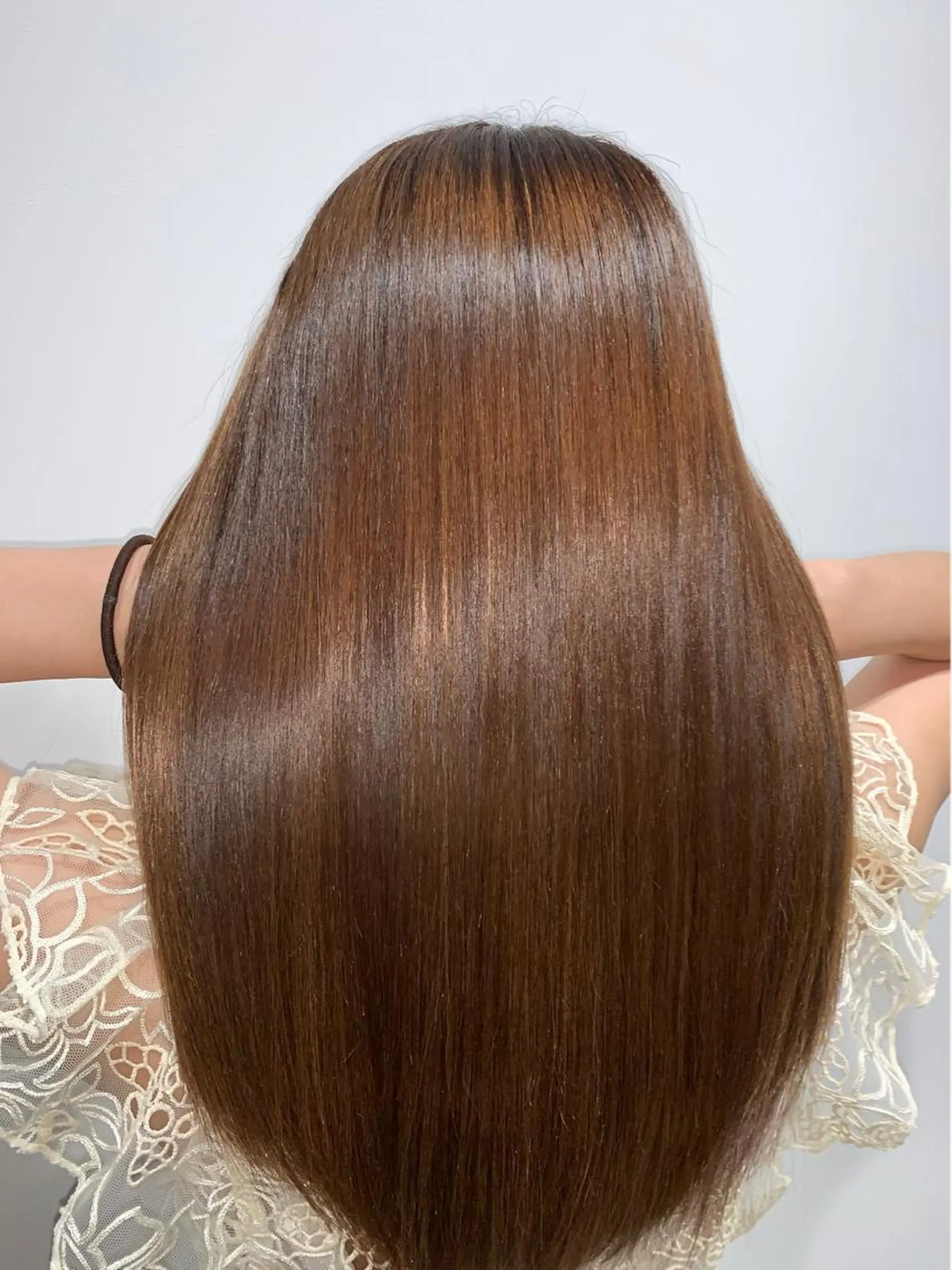 ロング カラー パーマ ベージュカラー ストレートパーマ カット ヘアカラー 縮毛矯正 トリートメント 💛丁寧さNo.🥇 🧸片山智裕💛のヘアスタイル