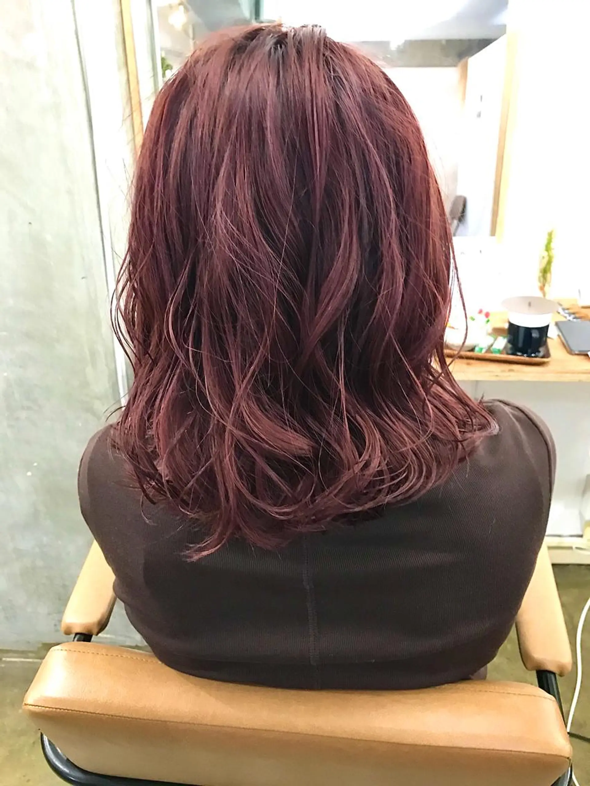 ミディアム カラー カット ヘアカラー トリートメント 💎髪質改善💎 デザイナーshinのヘアスタイル