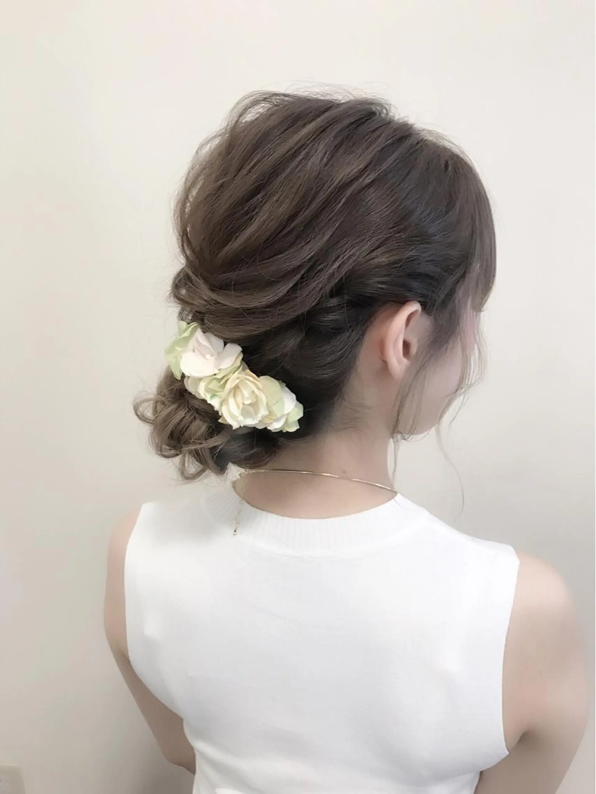ロング ヘアアレンジ 沢田 瞳のヘアスタイル